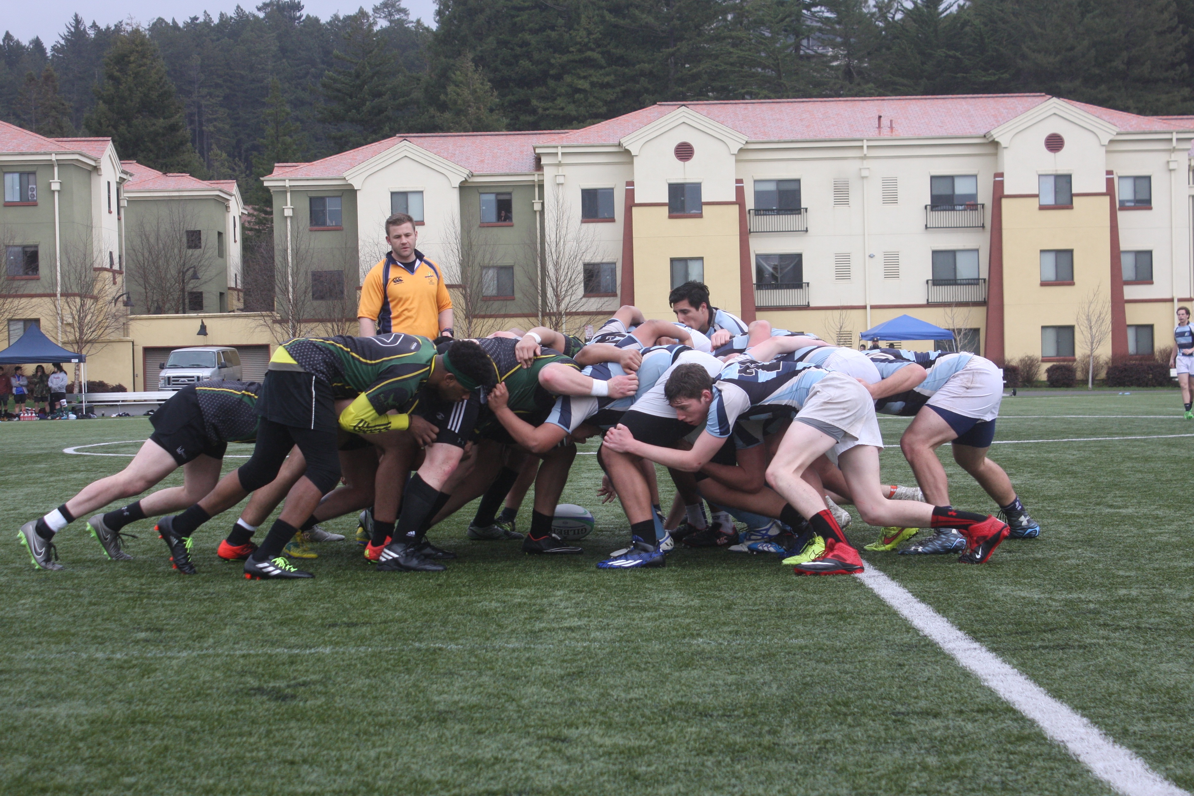 Humboldt State Men’s Rugby beats Sonoma State on Freshman’s first try.