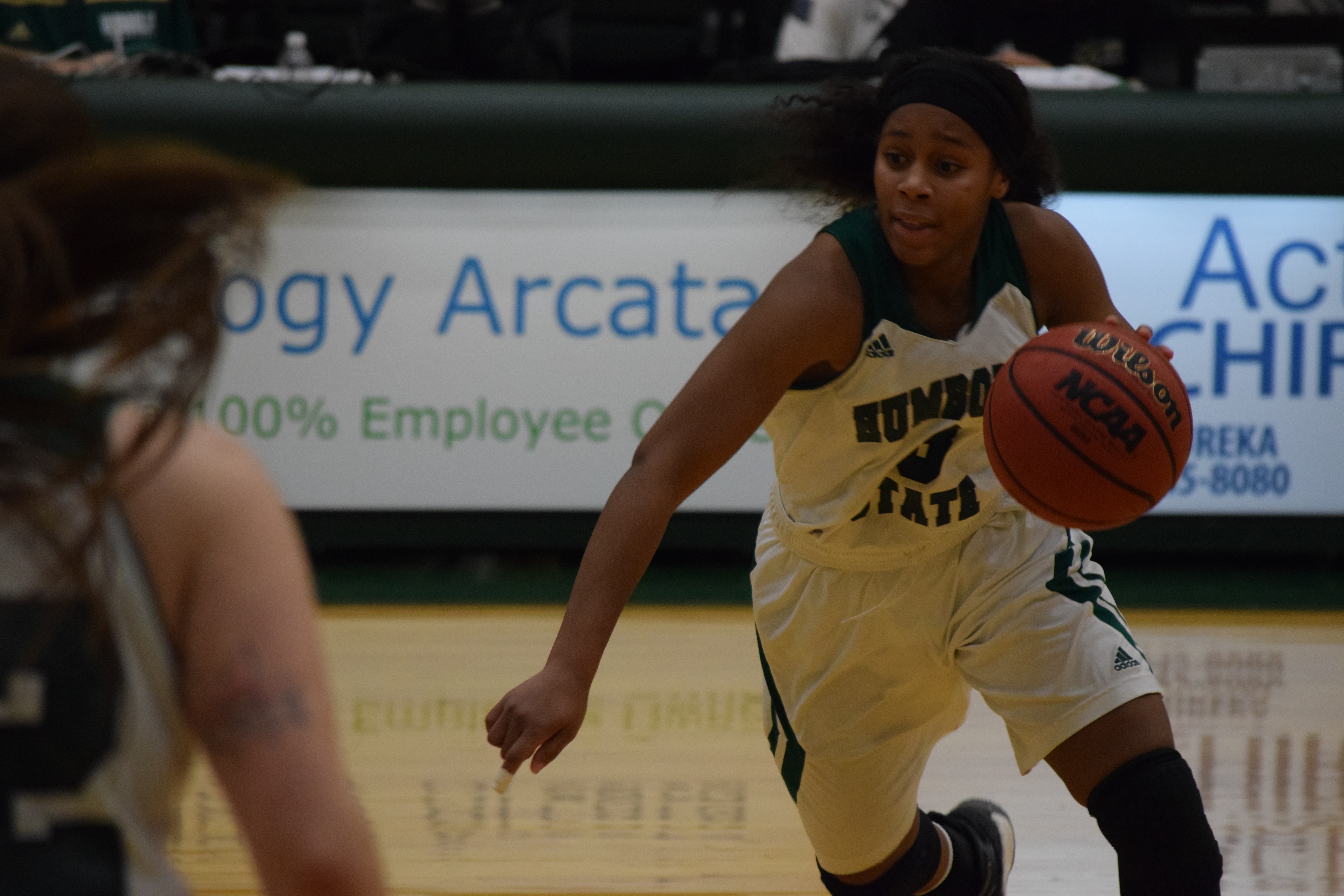 Freshman student, senior player: Tyra Turner