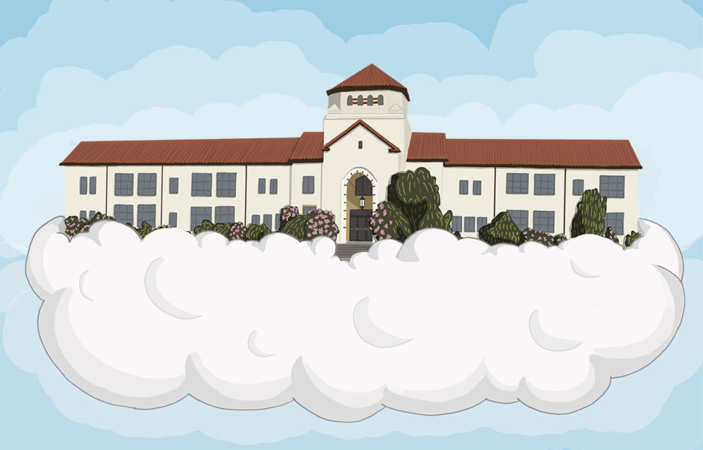 HSU’s head is in the clouds