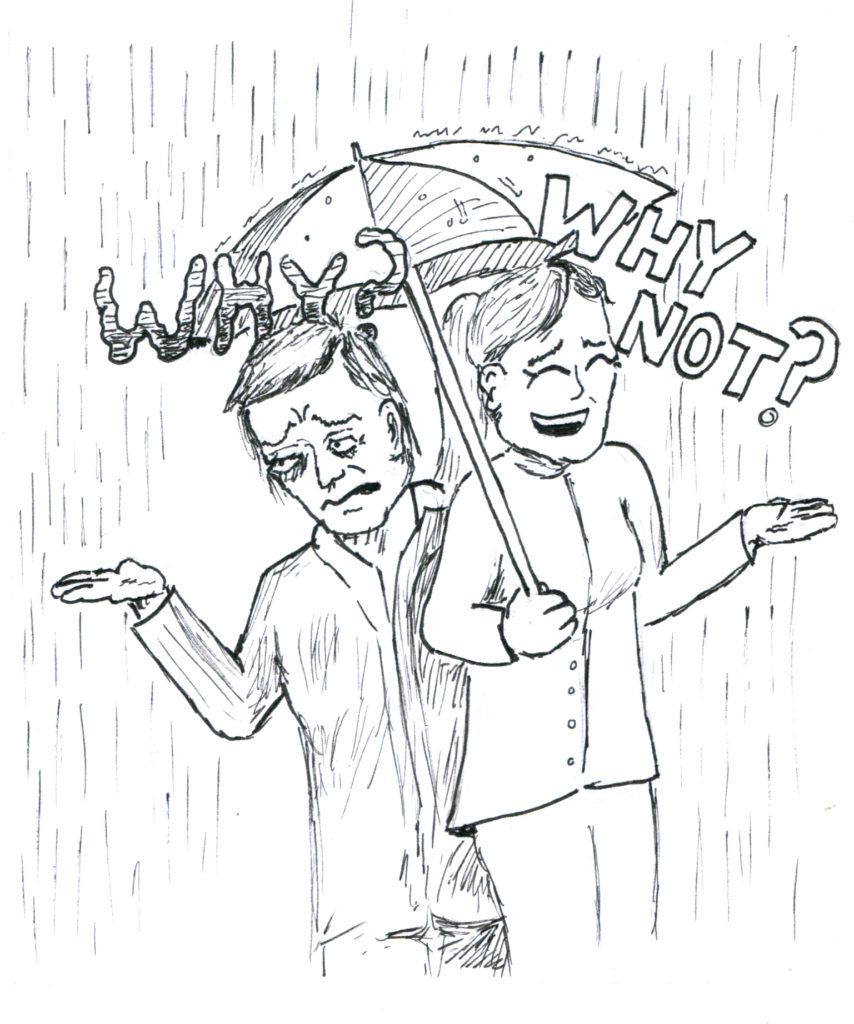 Rain, rain, go away, or stay?