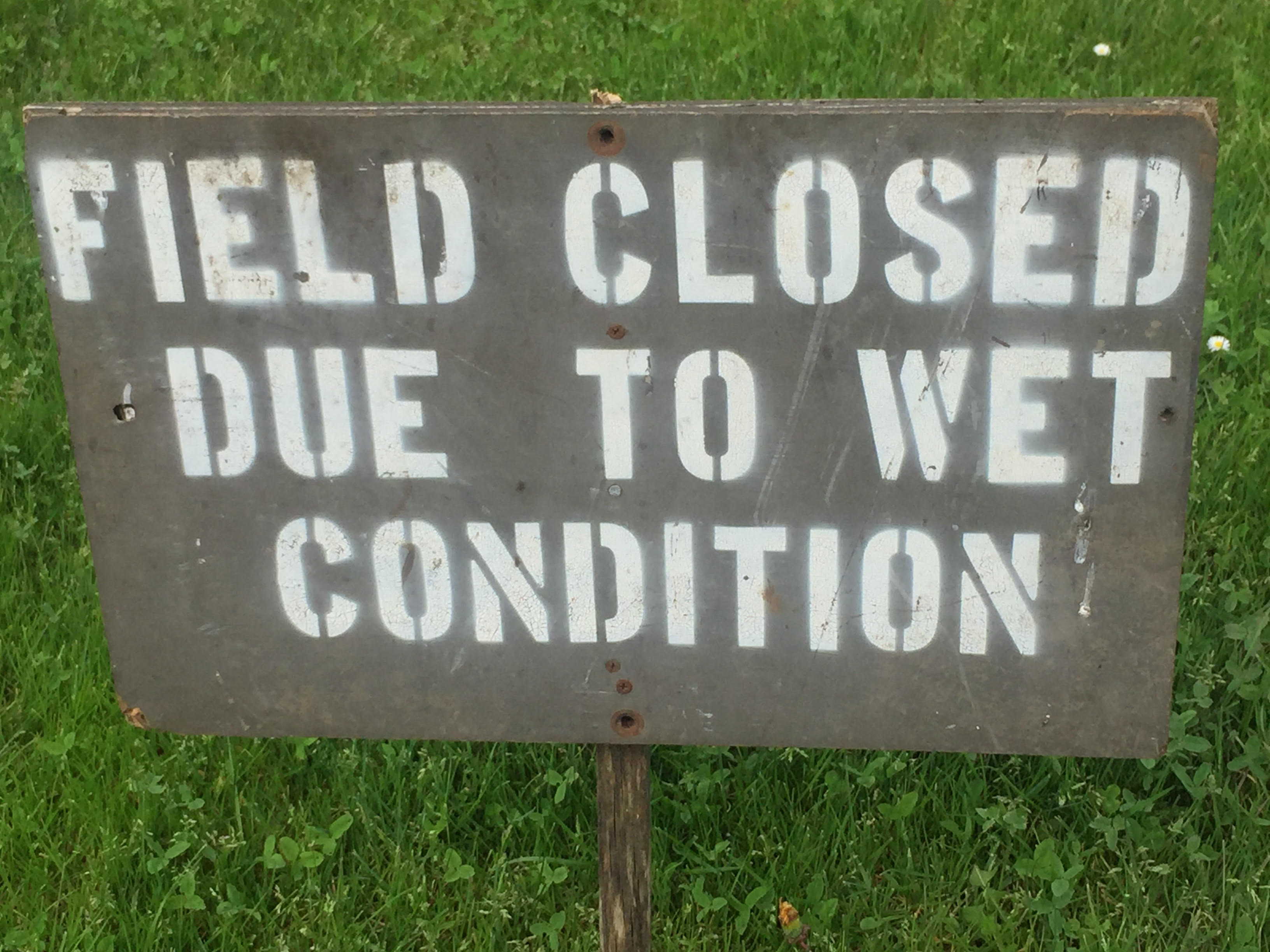 Softball Field Inaccessible