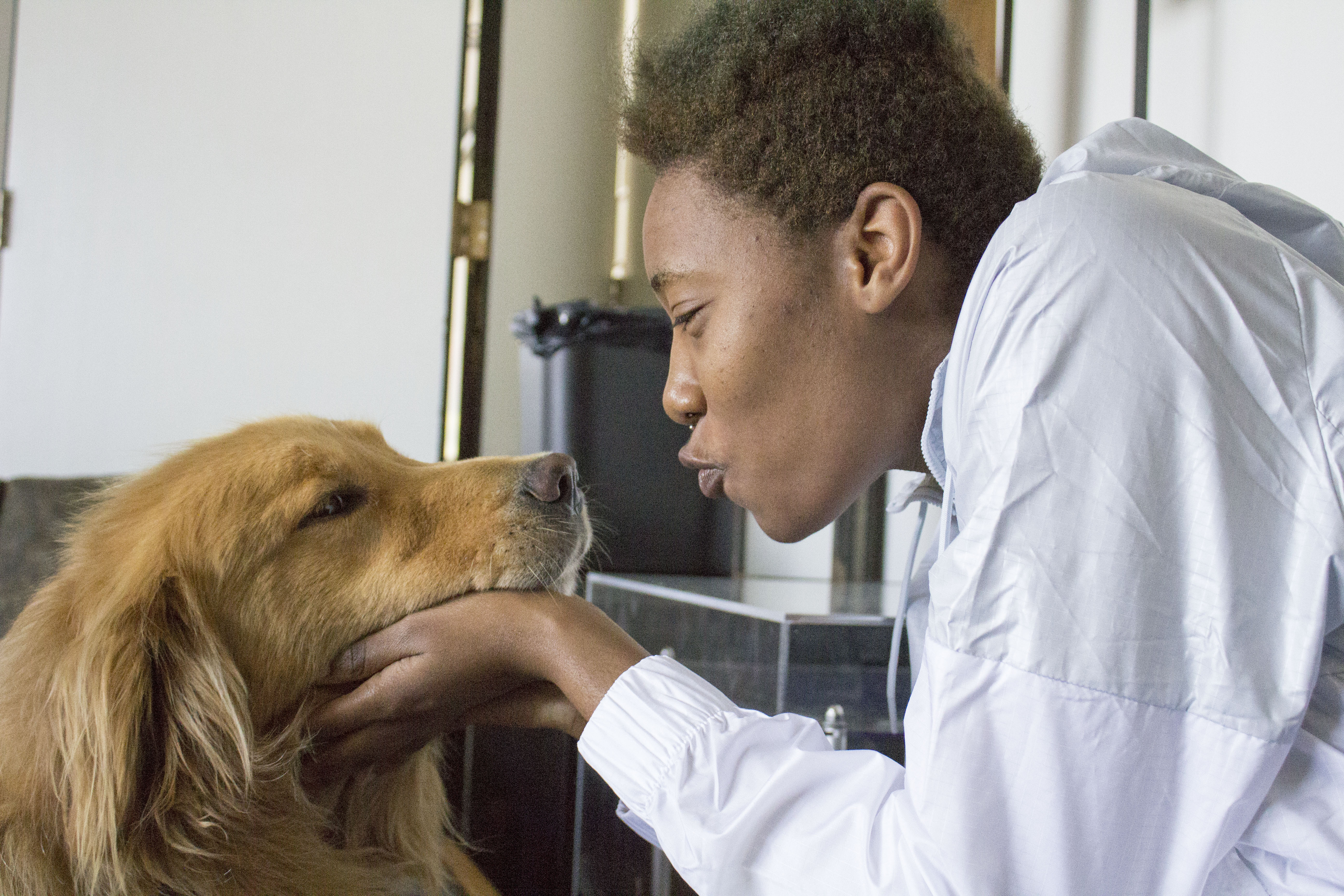 When life is ruff, pet a pup