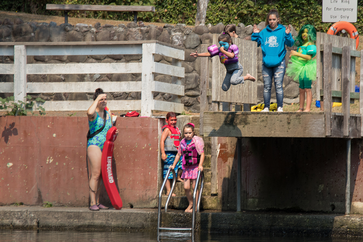 First annual kids plunge