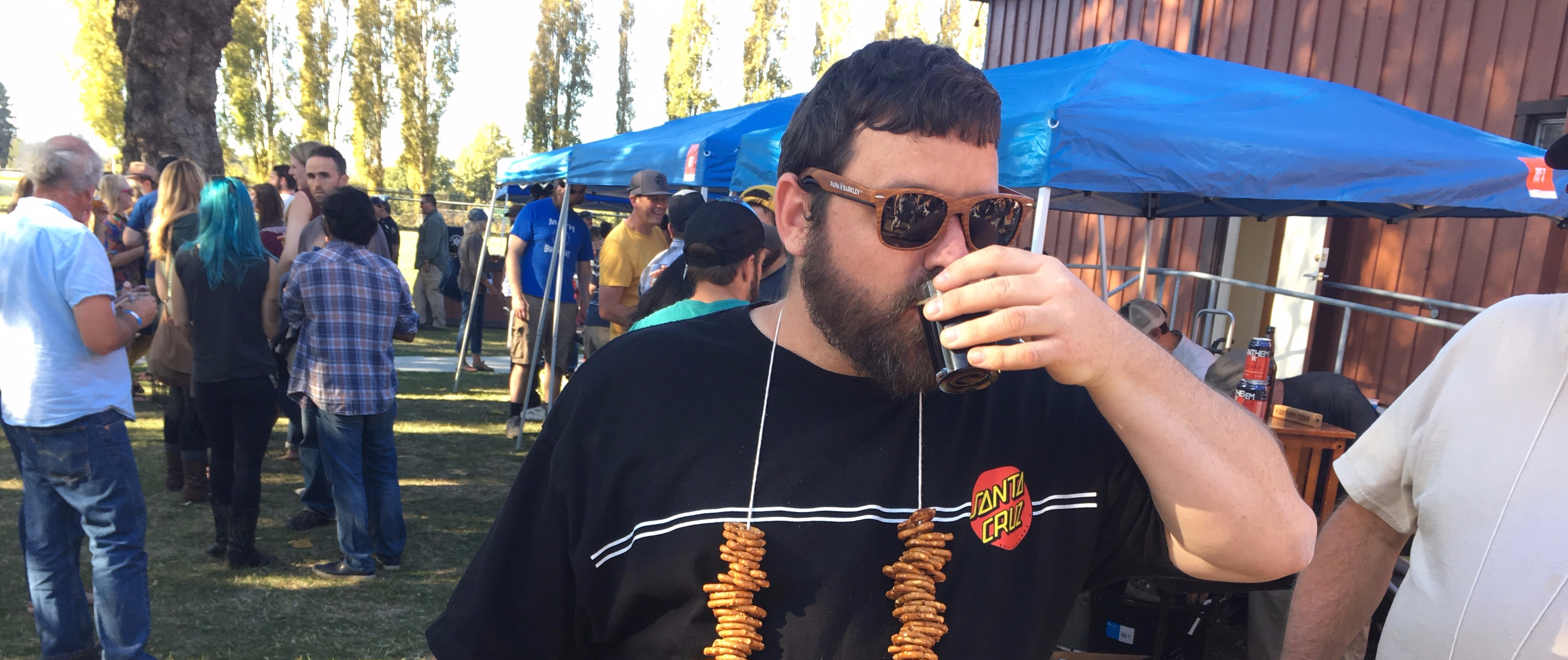 Hoppy at Hoptoberfest