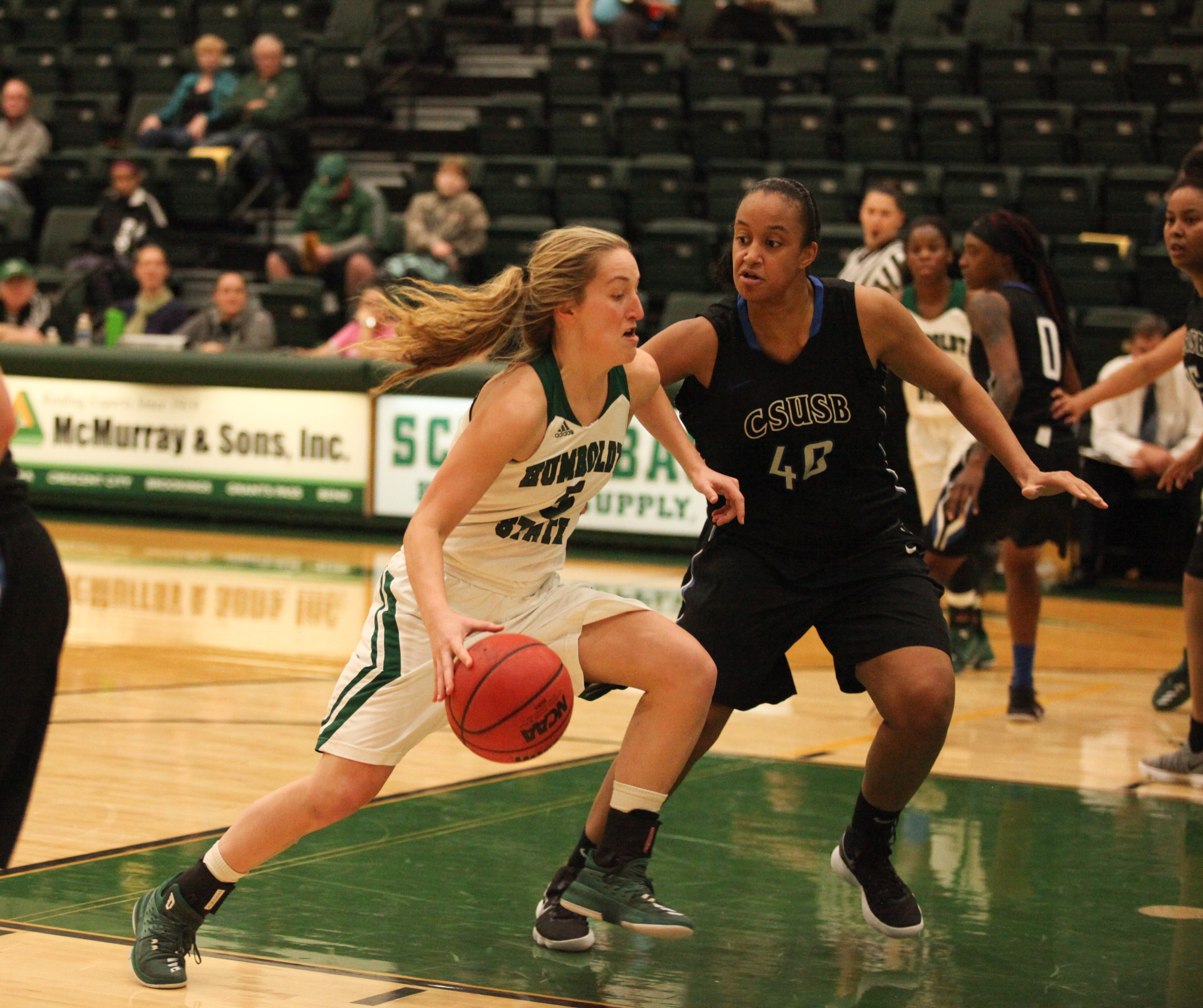 Lady Jacks win big vs Coyotes
