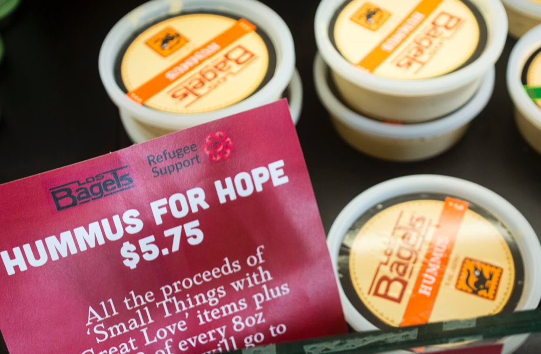 Hummus gives hope to Syrian refugees