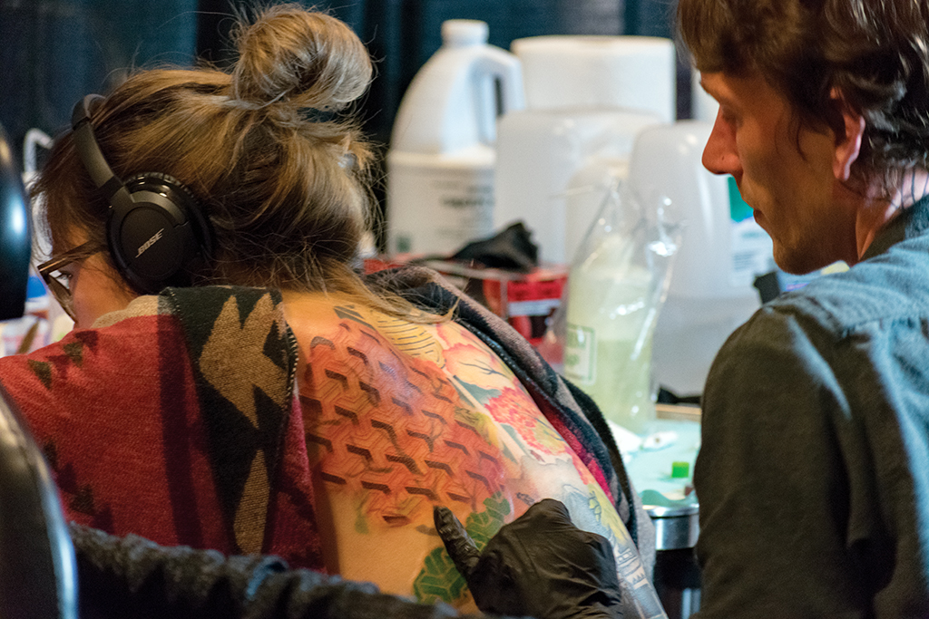 Inked Hearts leaves mark