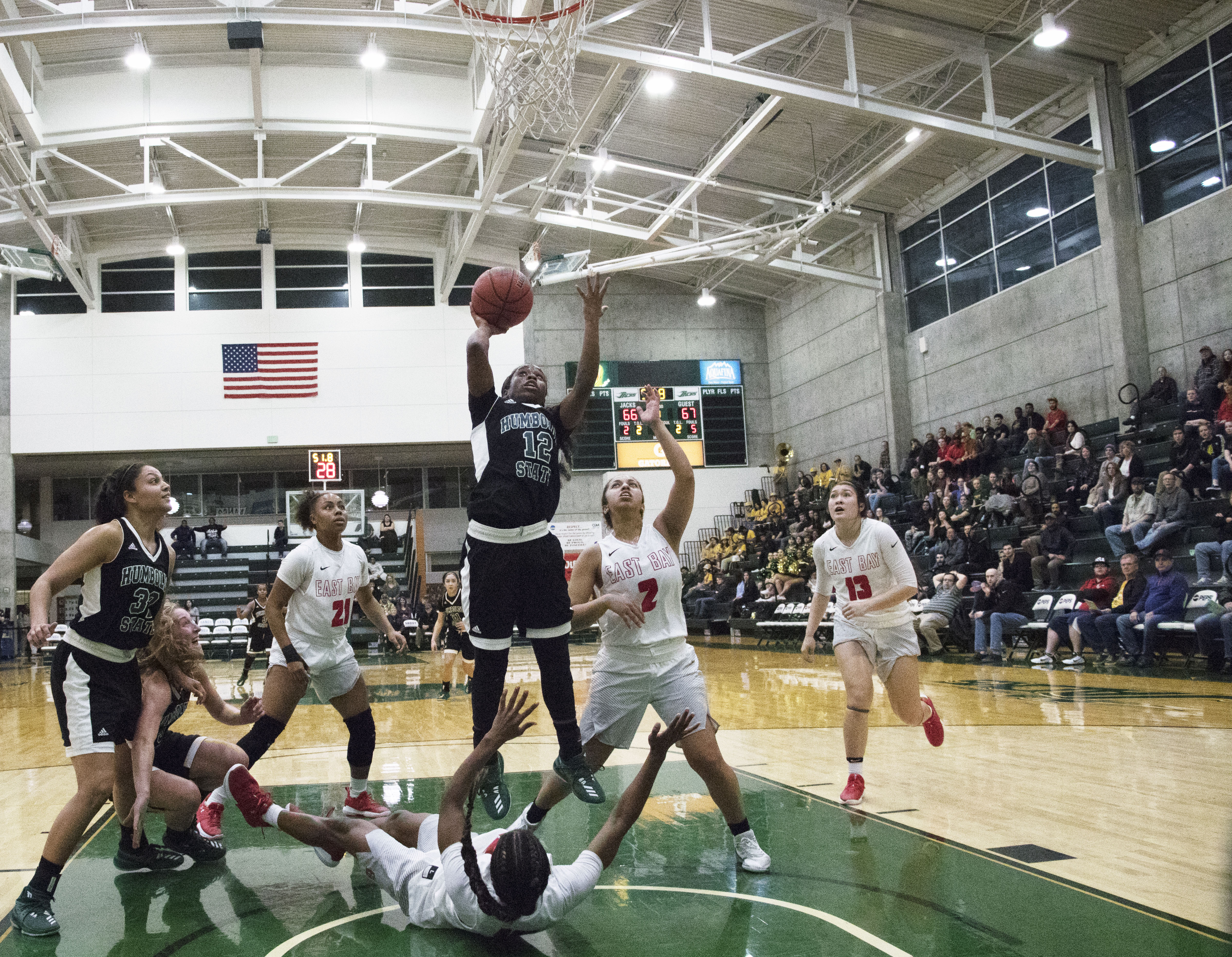 Women’s basketball walks away with another crazy win
