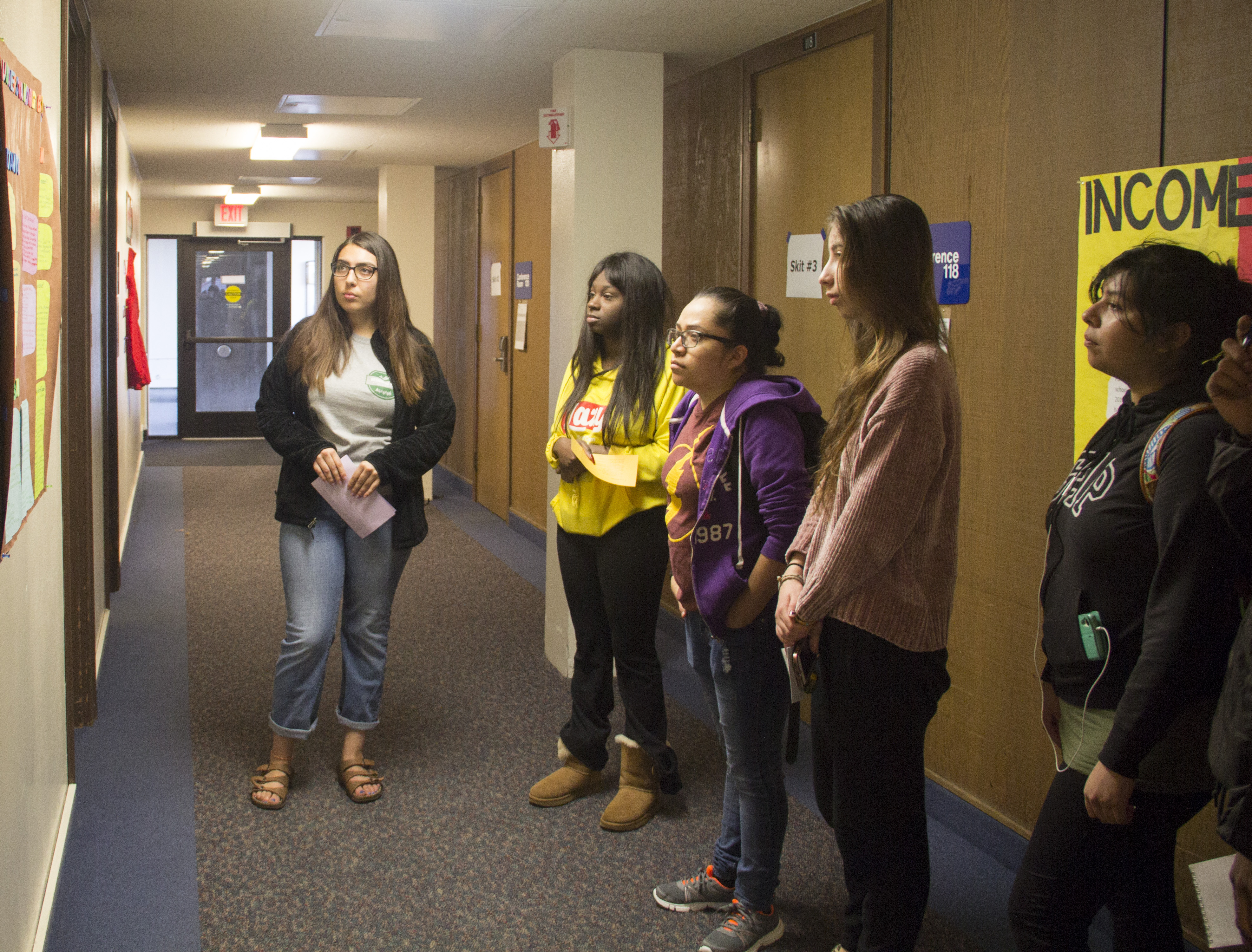 Tunnel of Oppression demonstrates discrimination