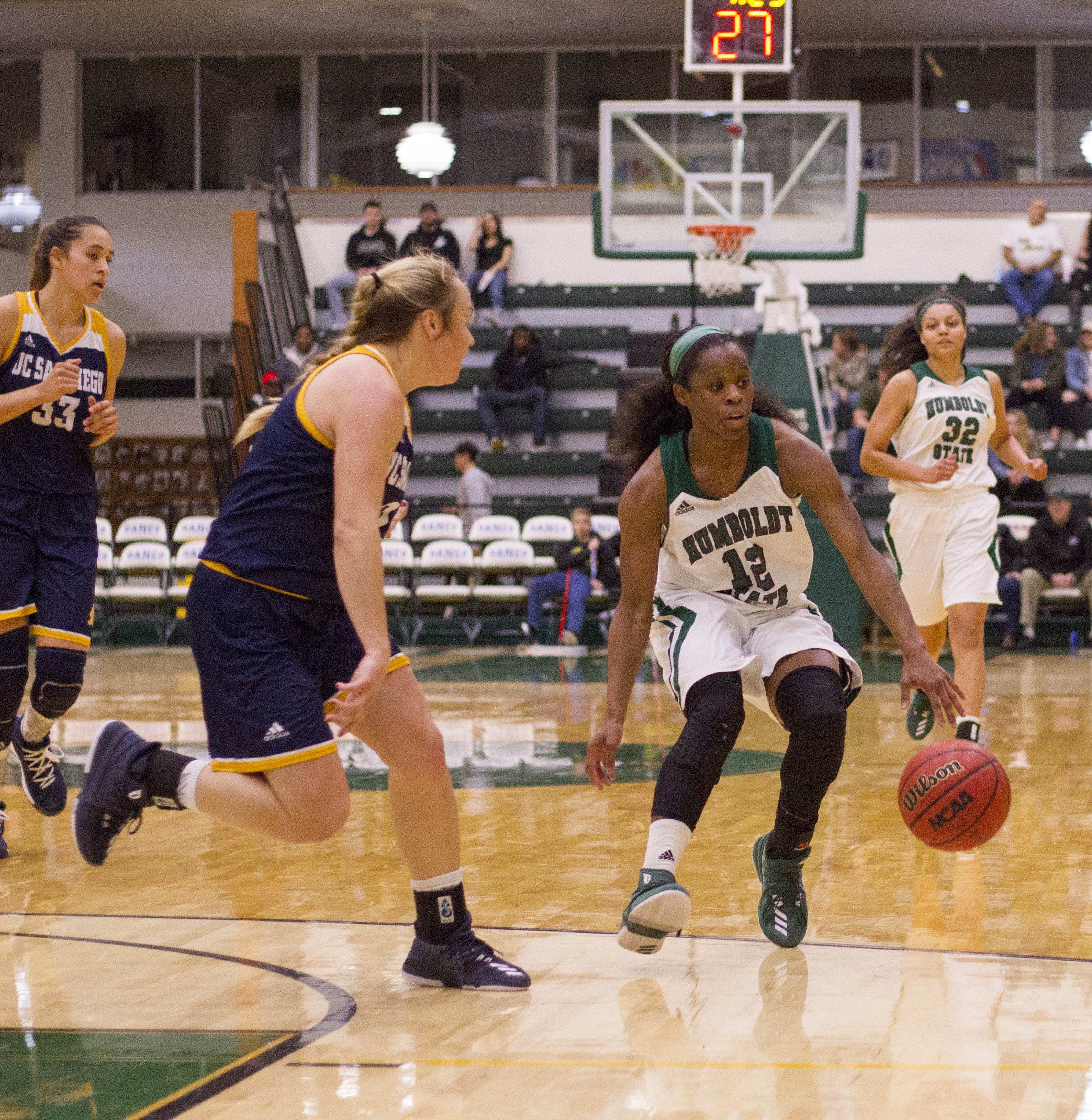Men’s and women’s basketball Senior Night spoiled by UC San Diego