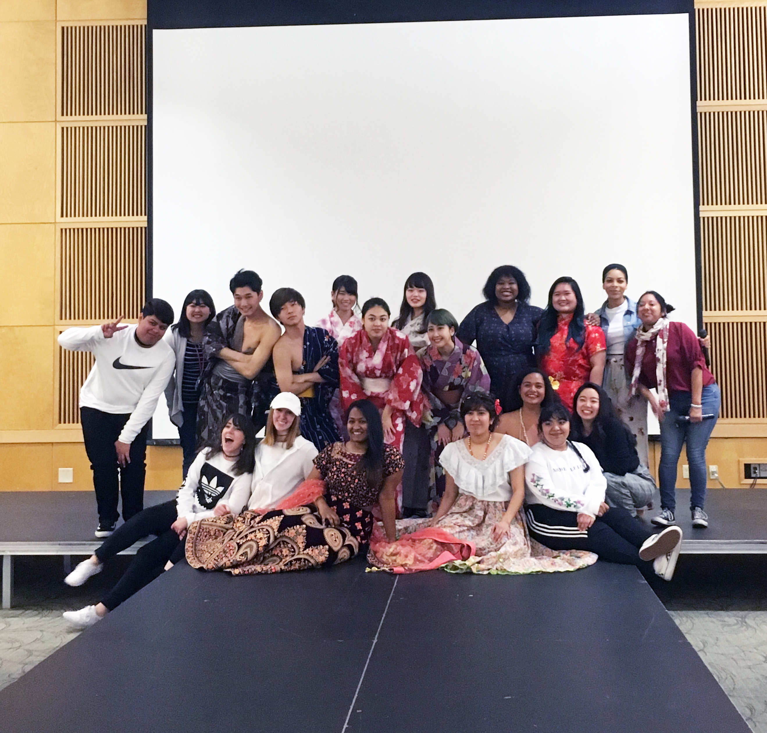 Struttin’ the walkway internationally