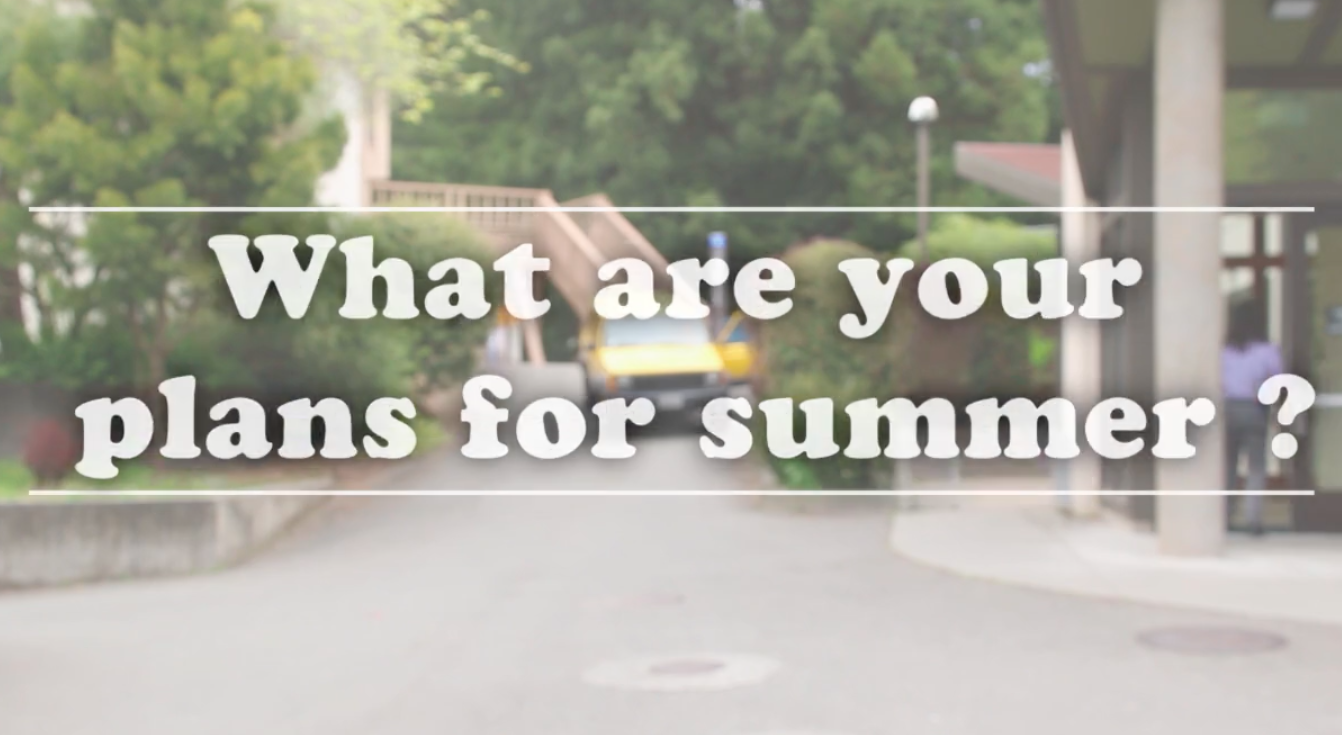 What are your plans for summer?