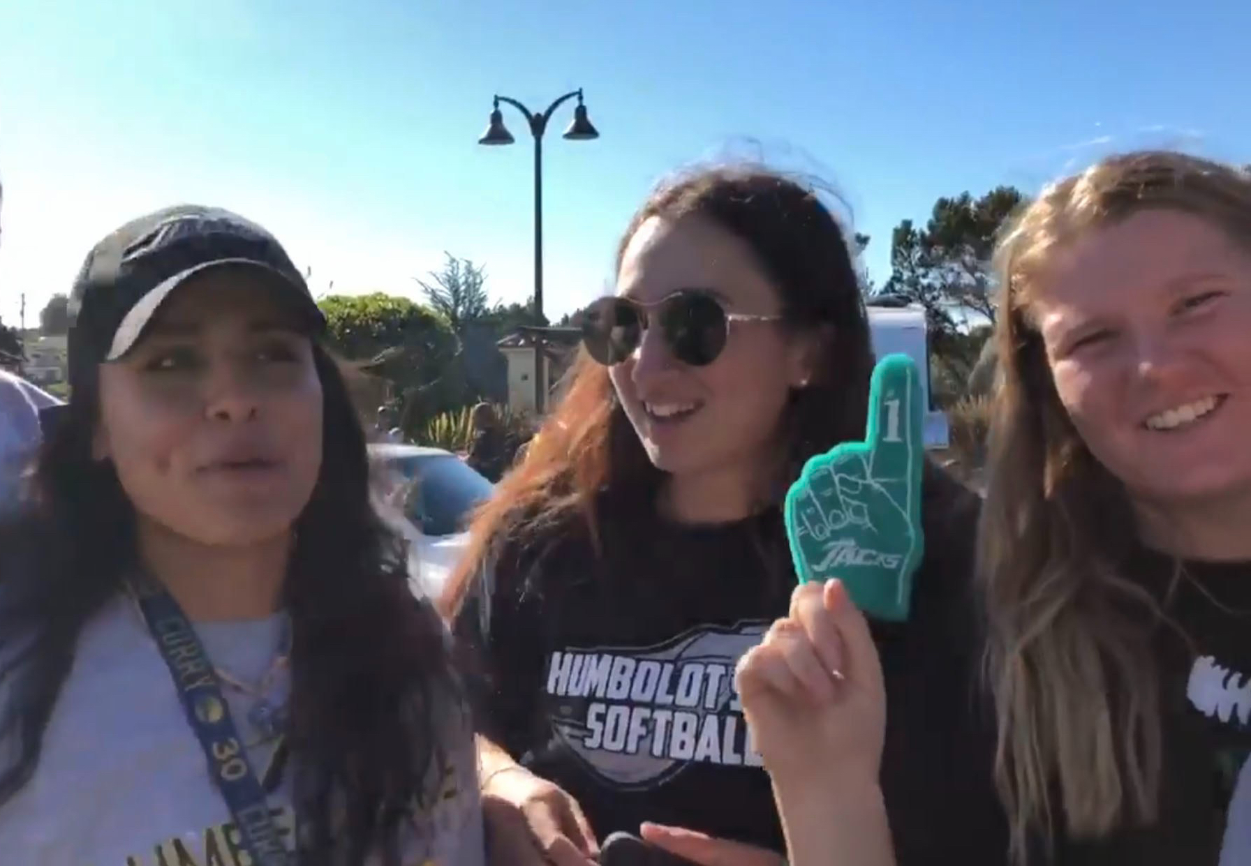 HSU students tailgate for Homecoming