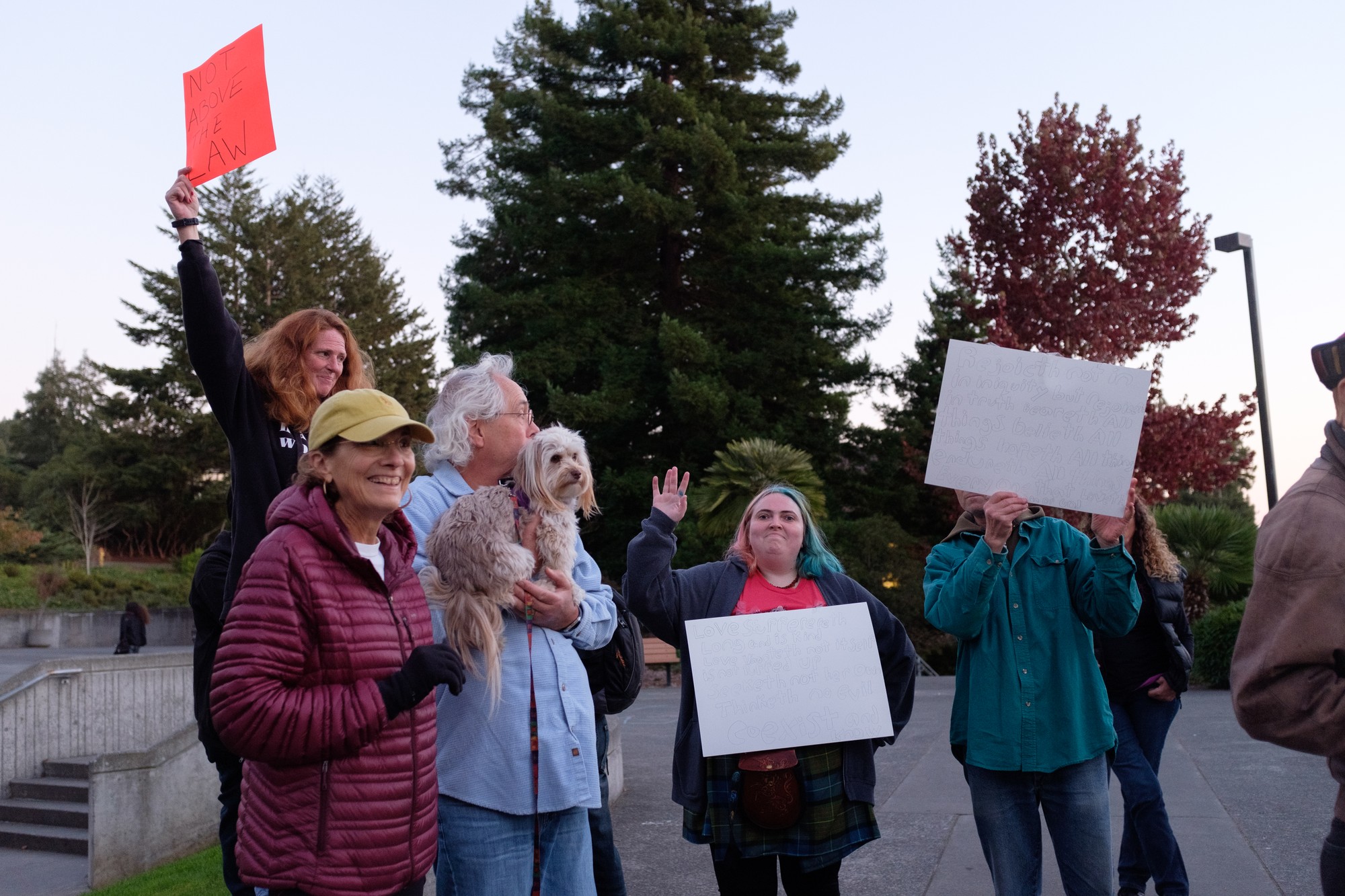 Protesters demand Whitaker’s recusal
