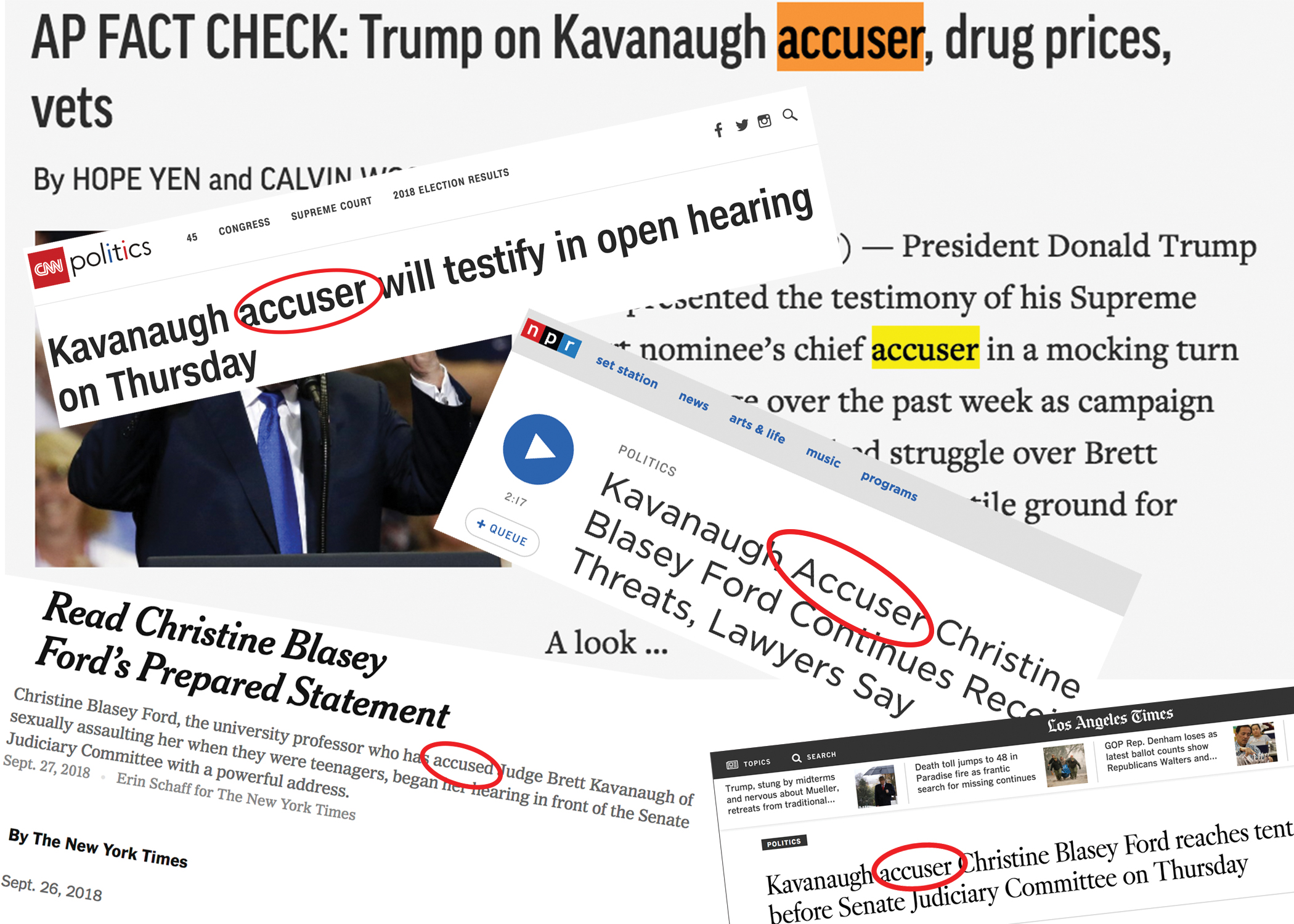 EDITORIAL: Abandon the word accuser