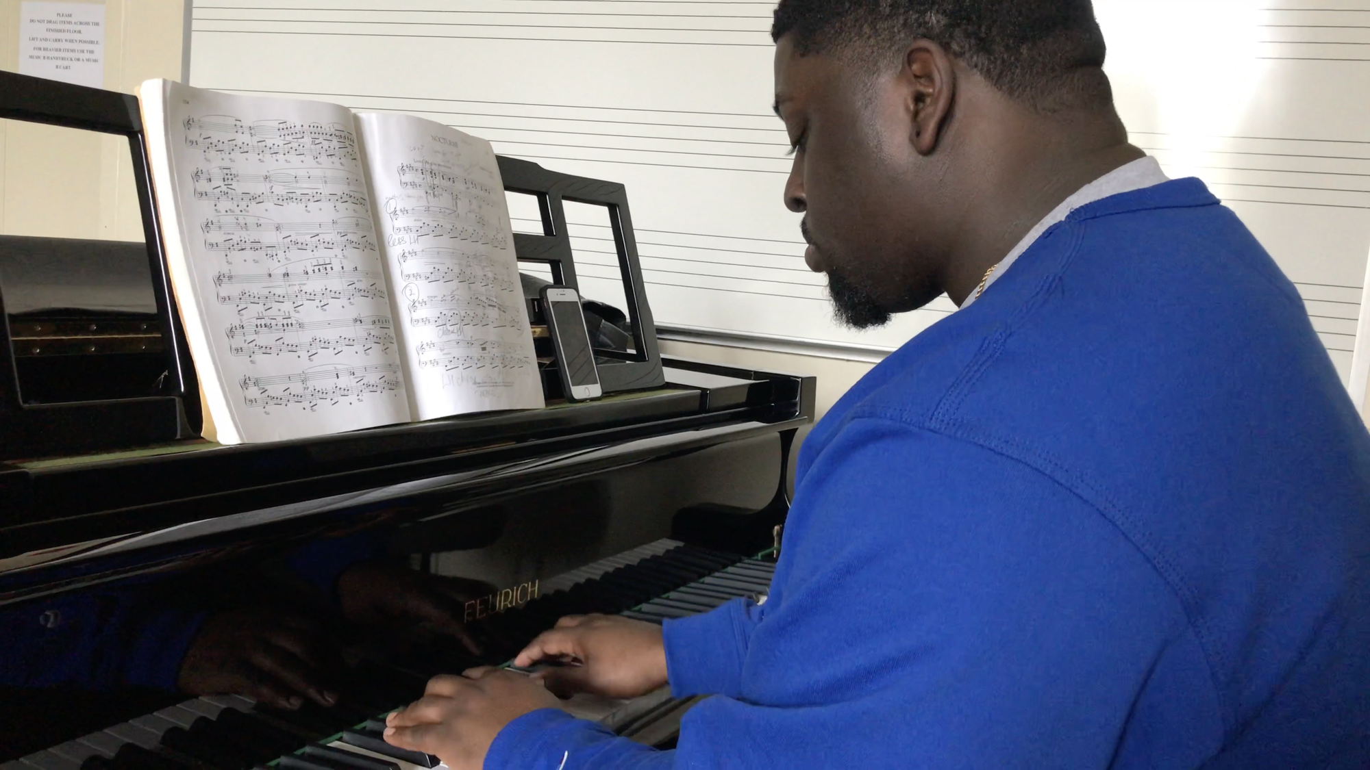The man behind the music