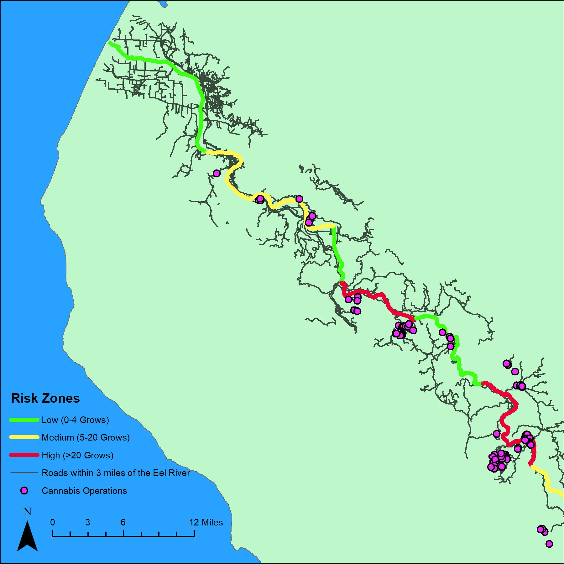 The Eel River and cannabis