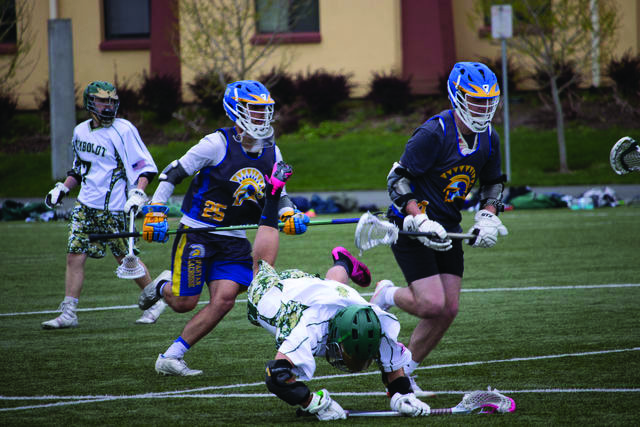 HSU club lacrosse celebrates 420 with a W