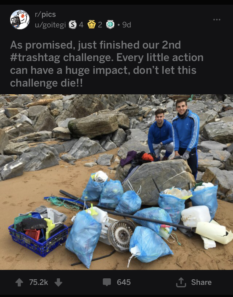#Trashtag is still happening