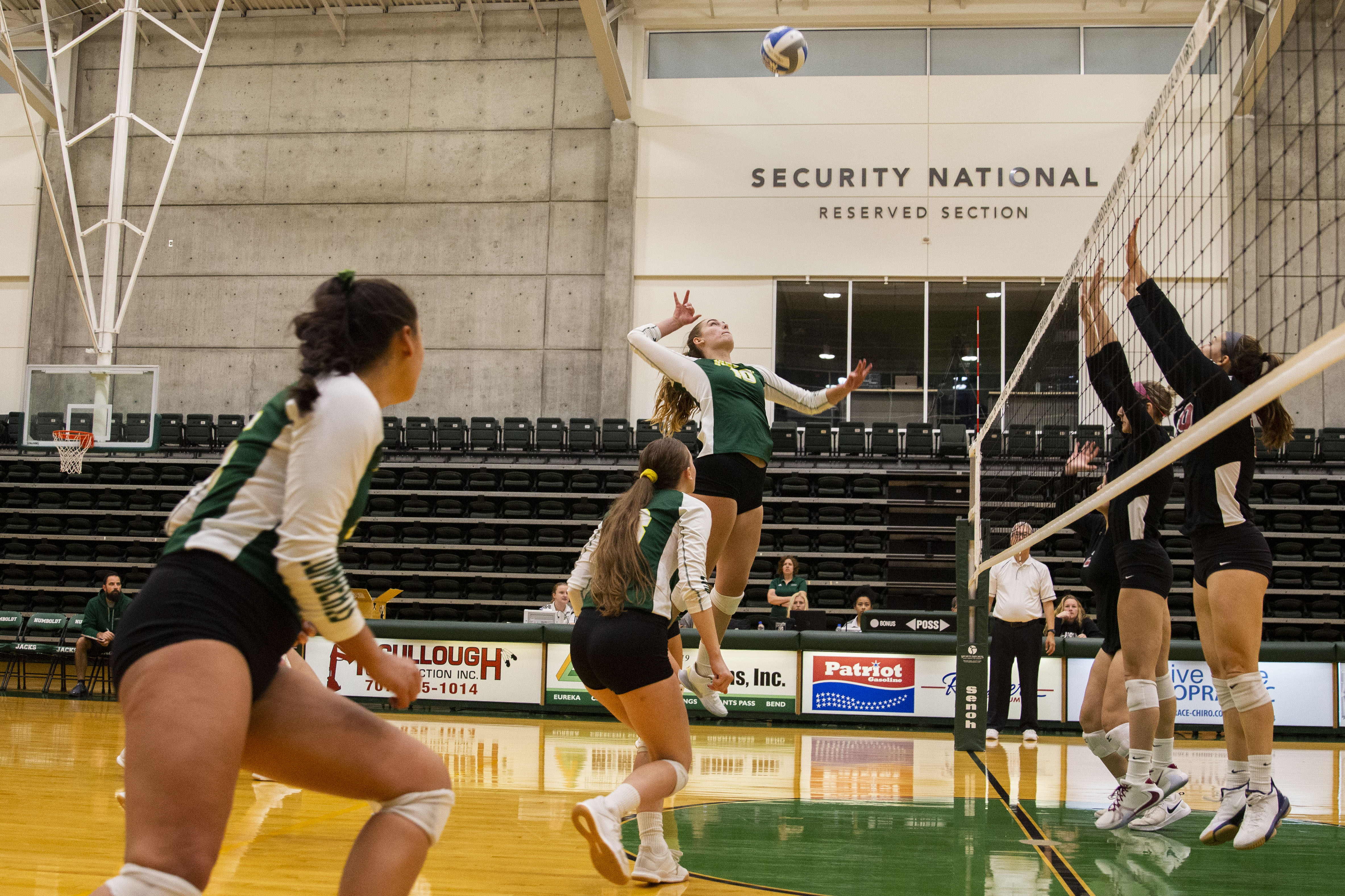 Rivals Clash on the Volleyball Court