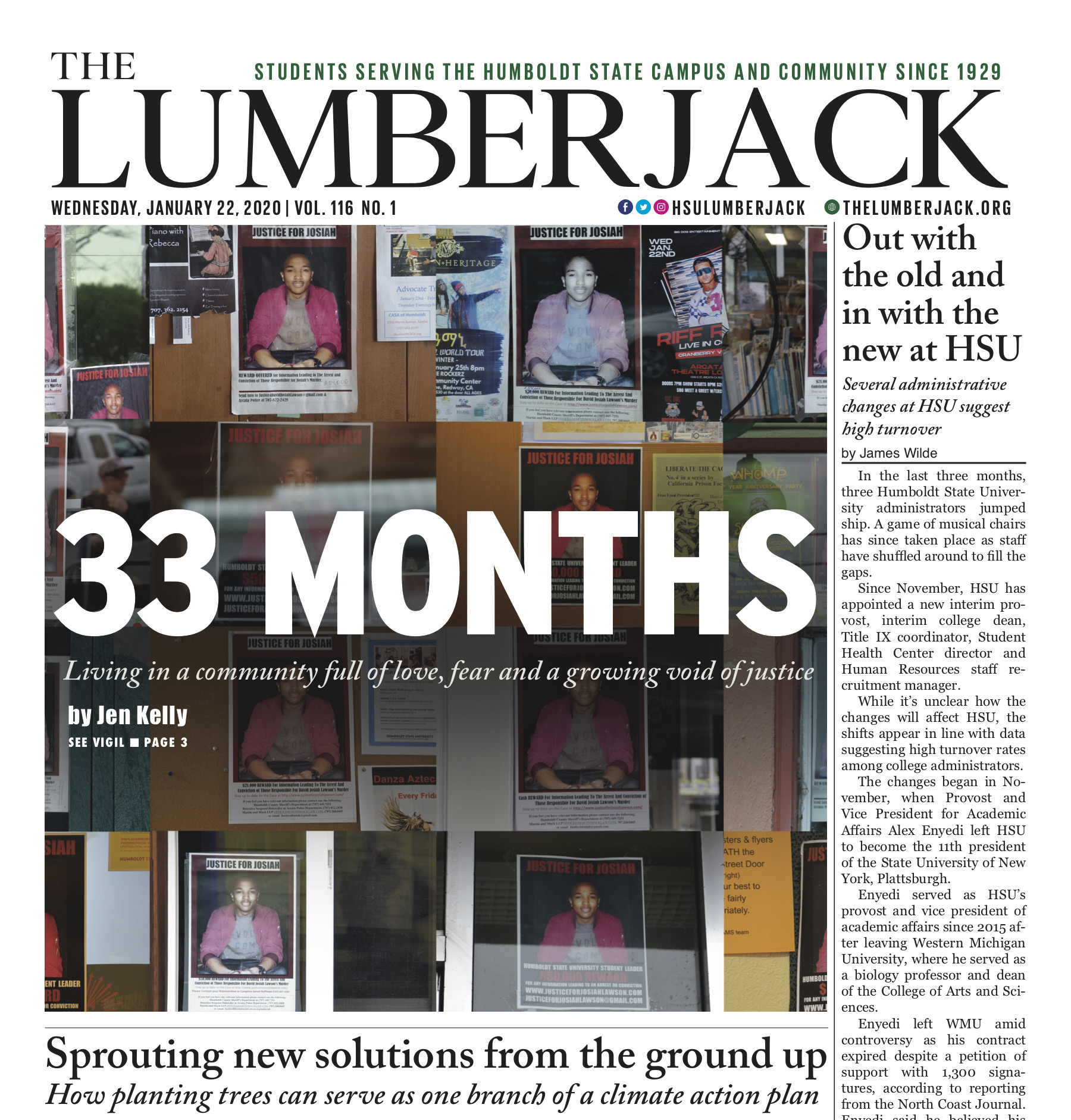 The Lumberjack in Print: Jan. 22, 2020