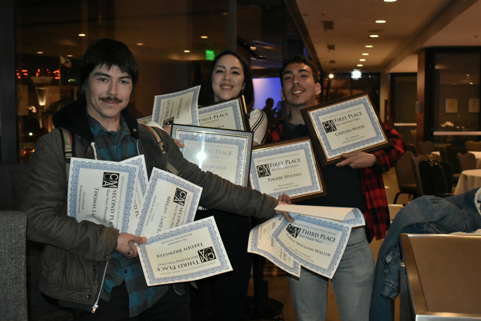 The Lumberjack Takes Home 14 Media Awards