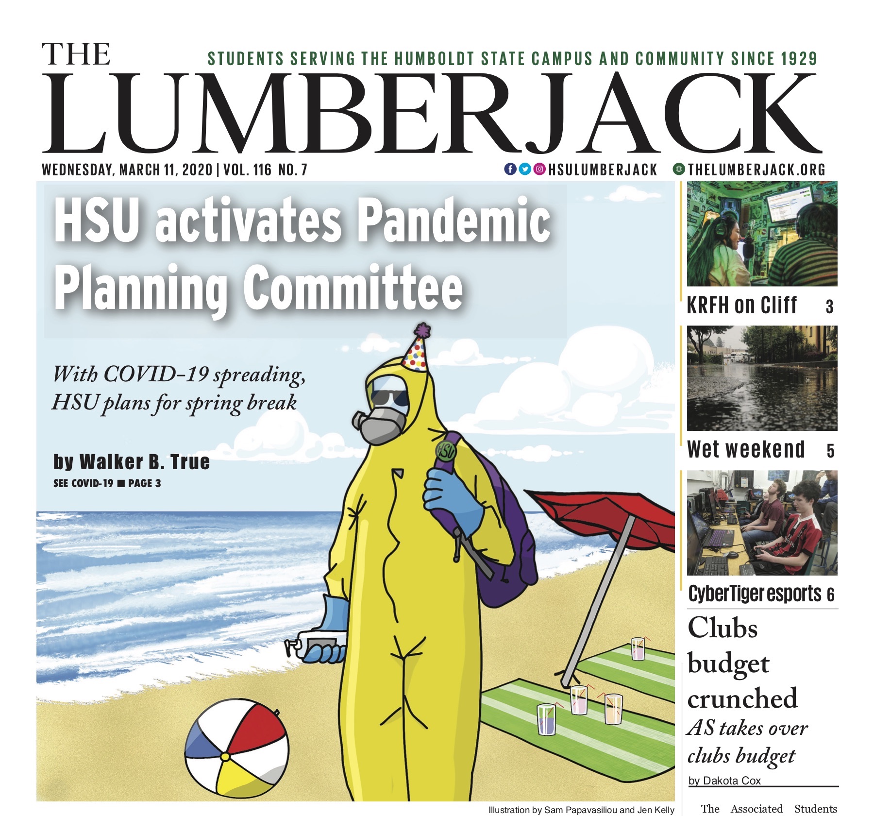 The Lumberjack in Print: March 11, 2020