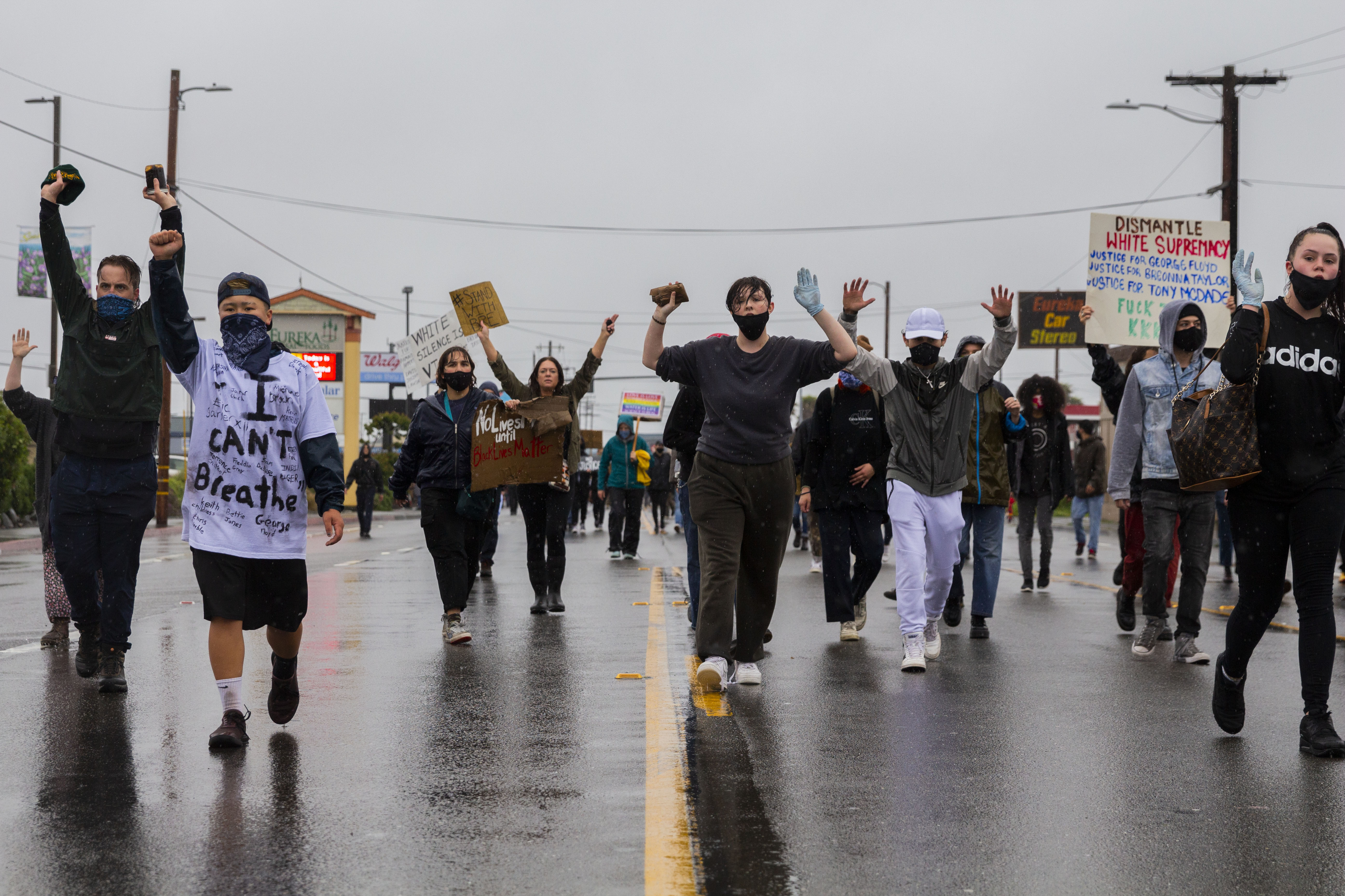 Eureka Protests Erupt After George Floyd Murder