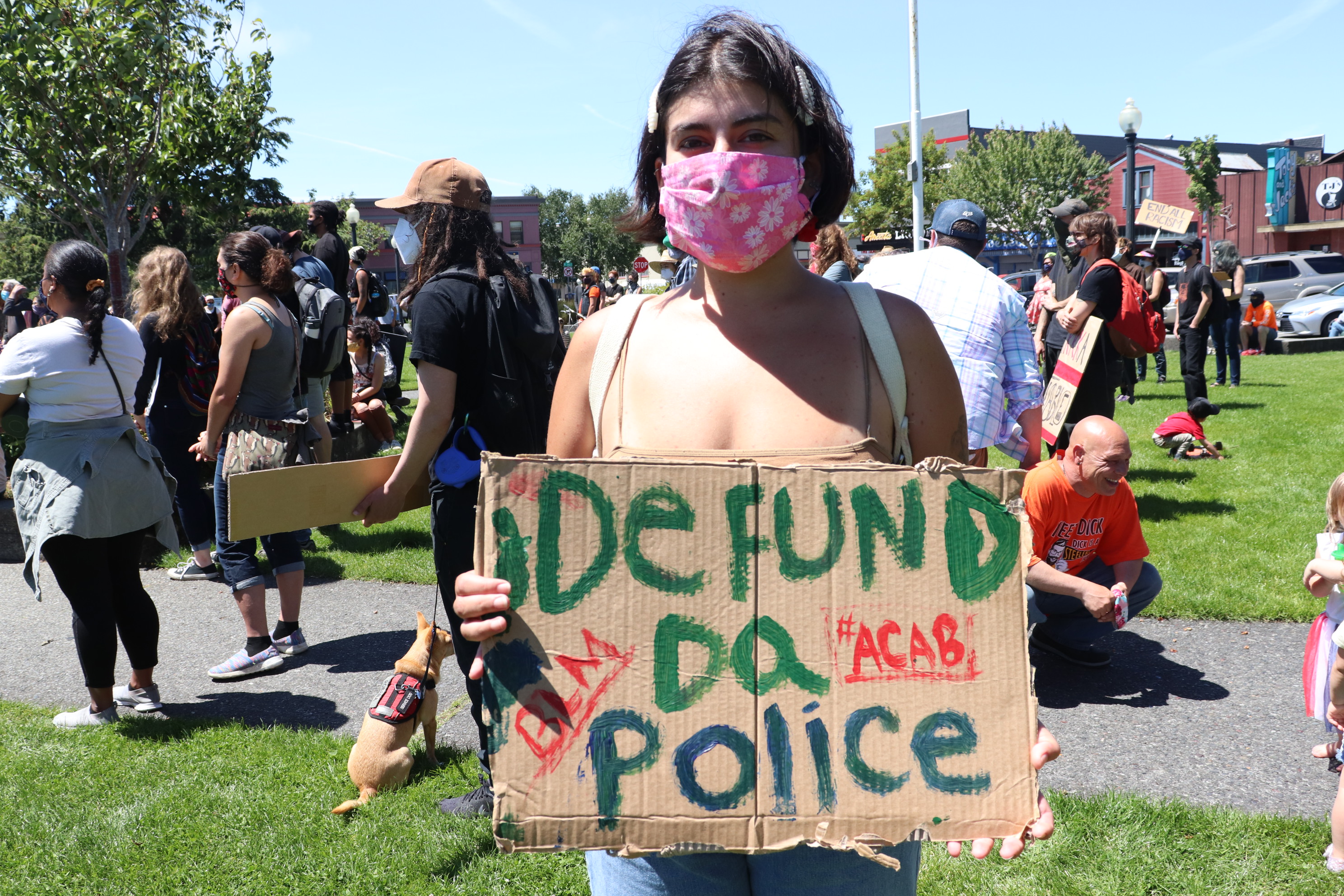Humboldt State Students Stand Up And Stand Out Against Racism