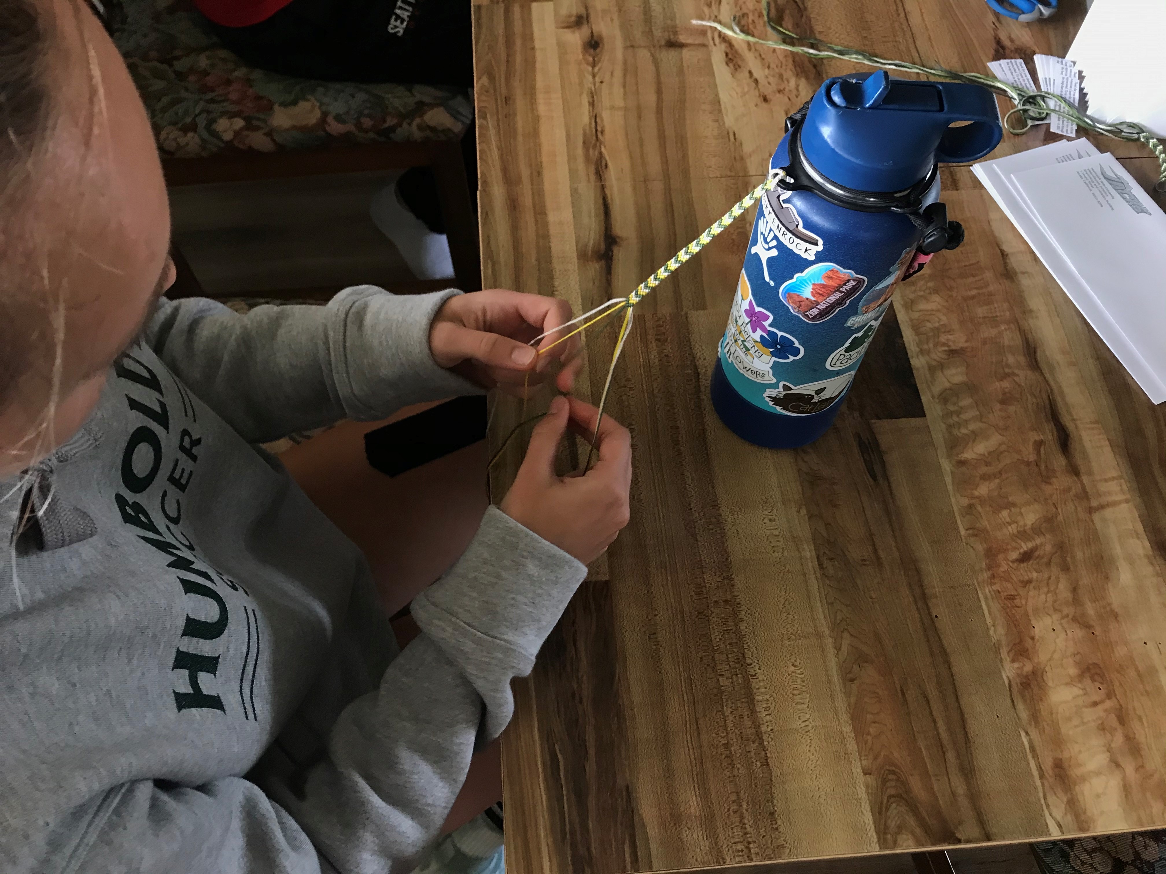 Humboldt State University’s women soccer team create bracelets in support of Black Lives Matter