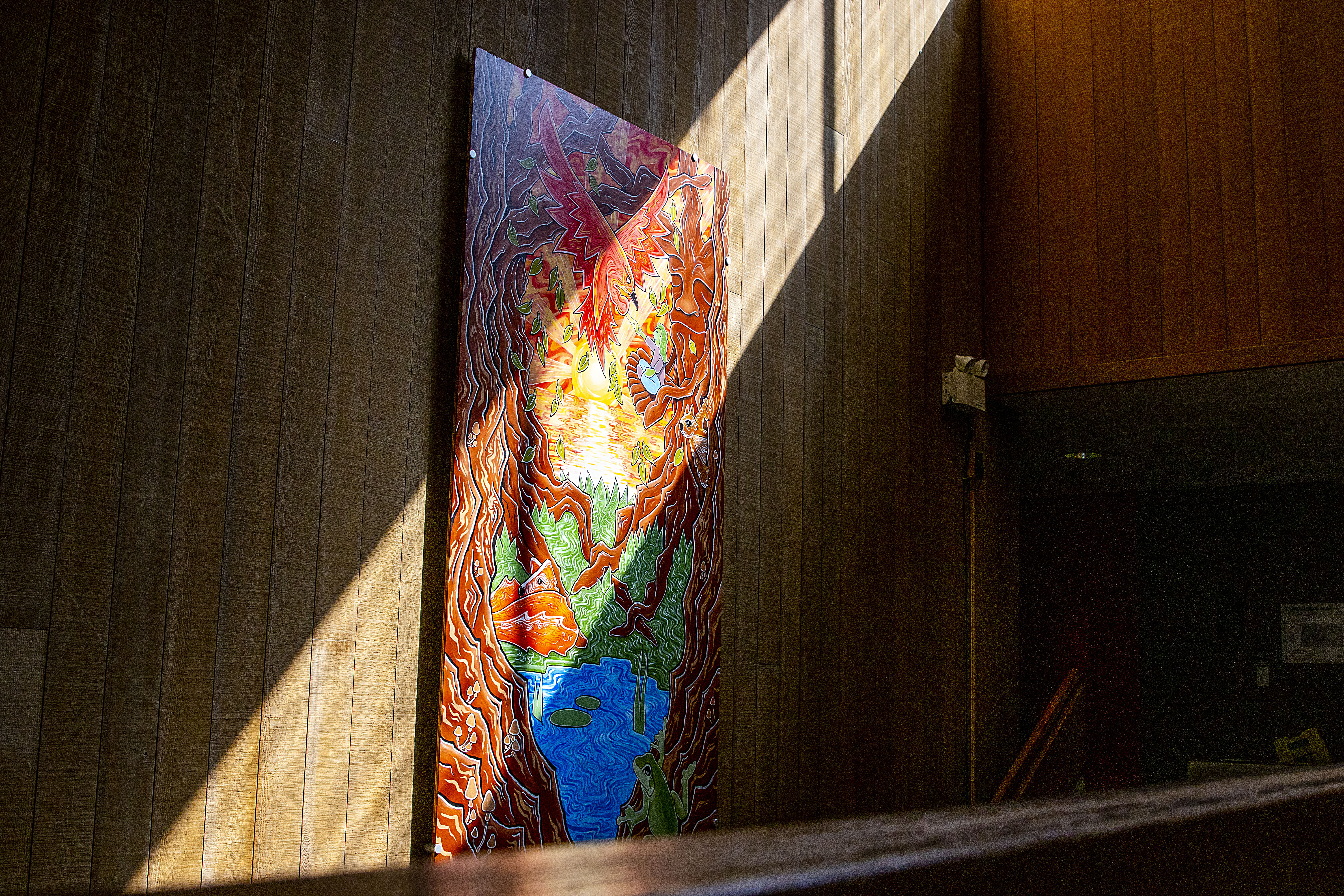 New mural for the Natural Resources building