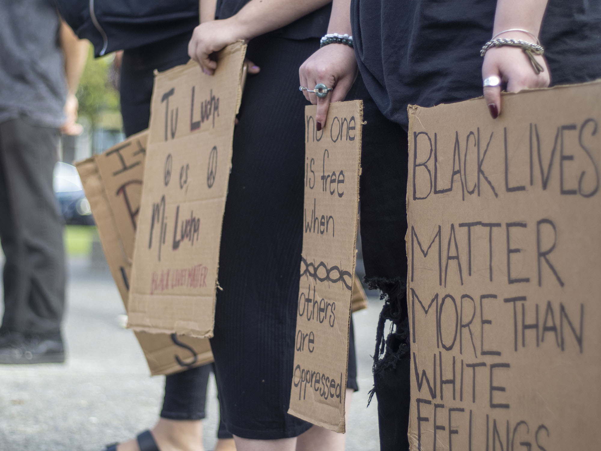 Charmaine Lawson and the community coalition reveal new organization Justice in Humboldt