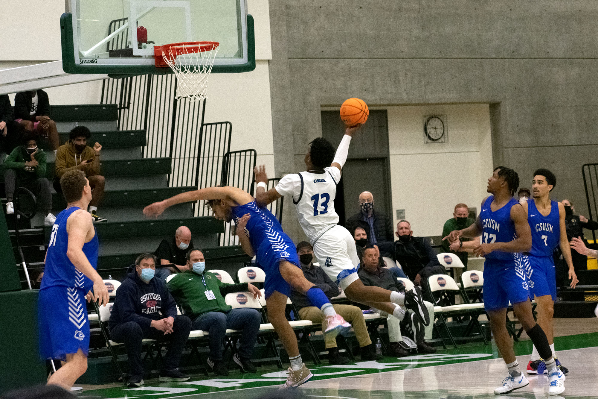 Cal PolyHumboldt hosted this years CCAA Basketball Championship