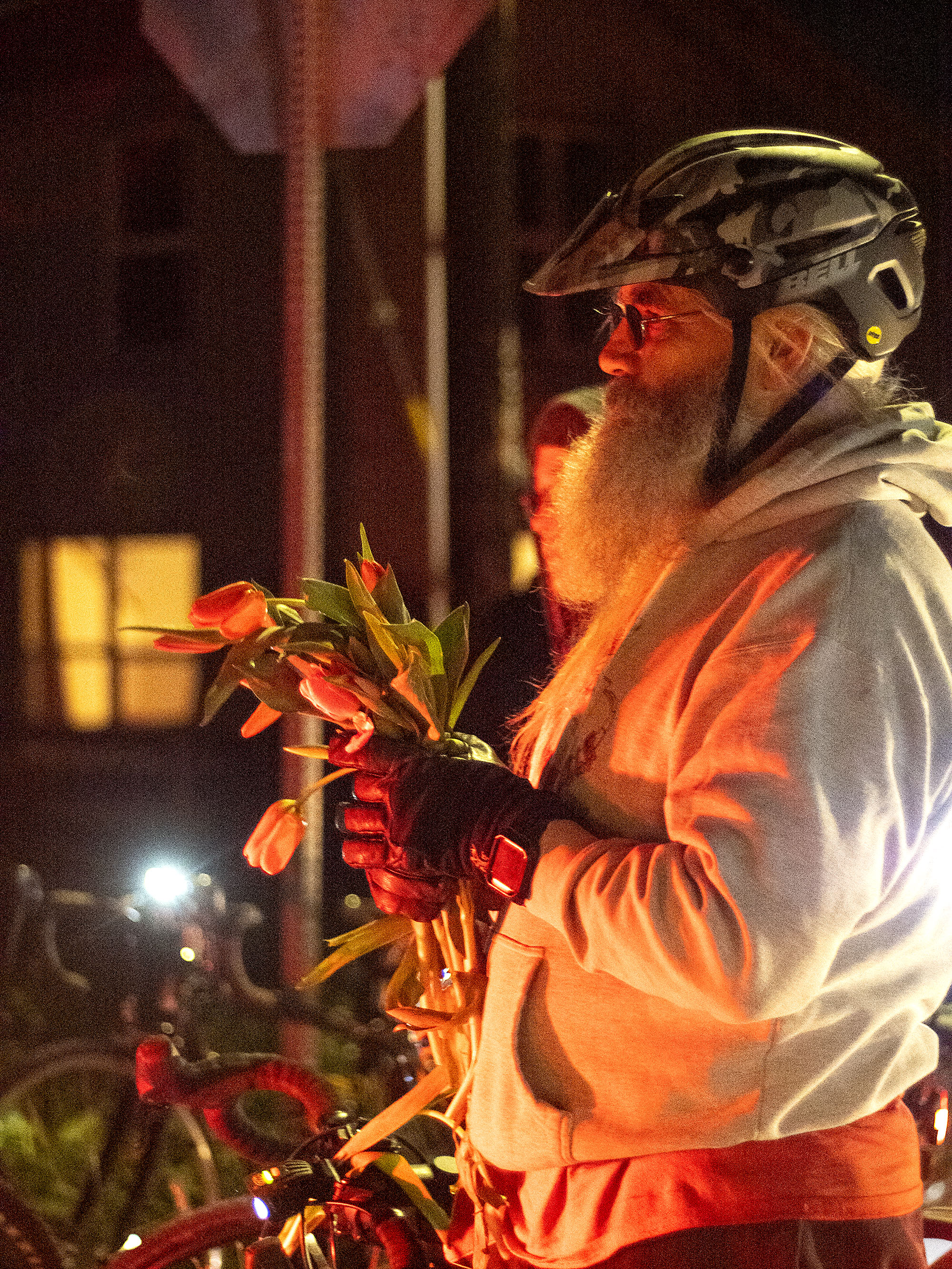 Cyclists fill streets in honor of late Arcata woman
