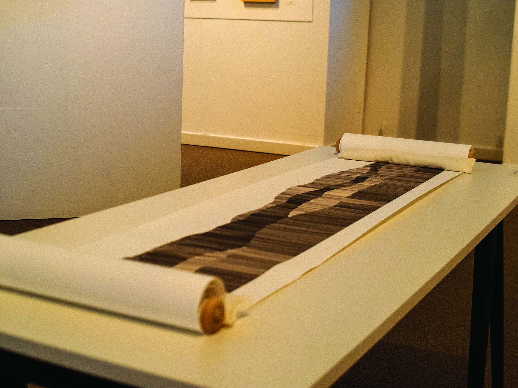 Concrete masquerades as the moon in Bradshaw exhibit