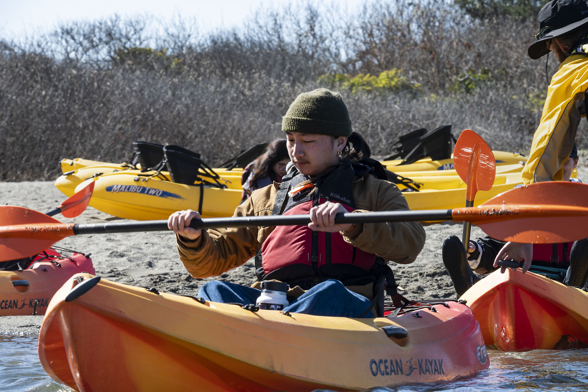 The 28th annual Social Justice Summit concluded with paddle-boarding to Big Lagoon.