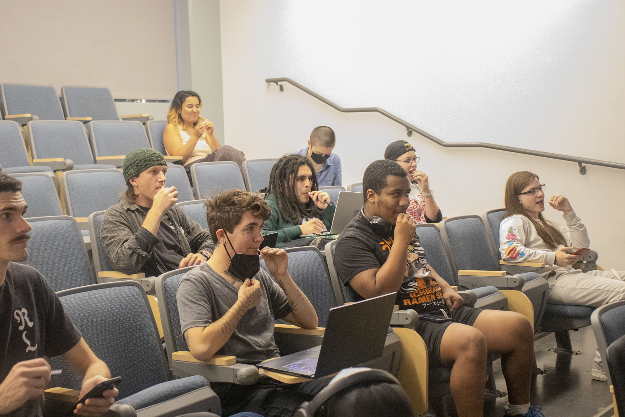 Free Radicals chemistry club has fun with science