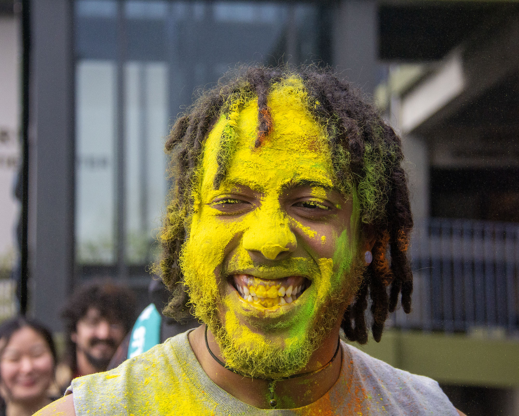 Holi celebration on the Quad welcomes spring with color and joy