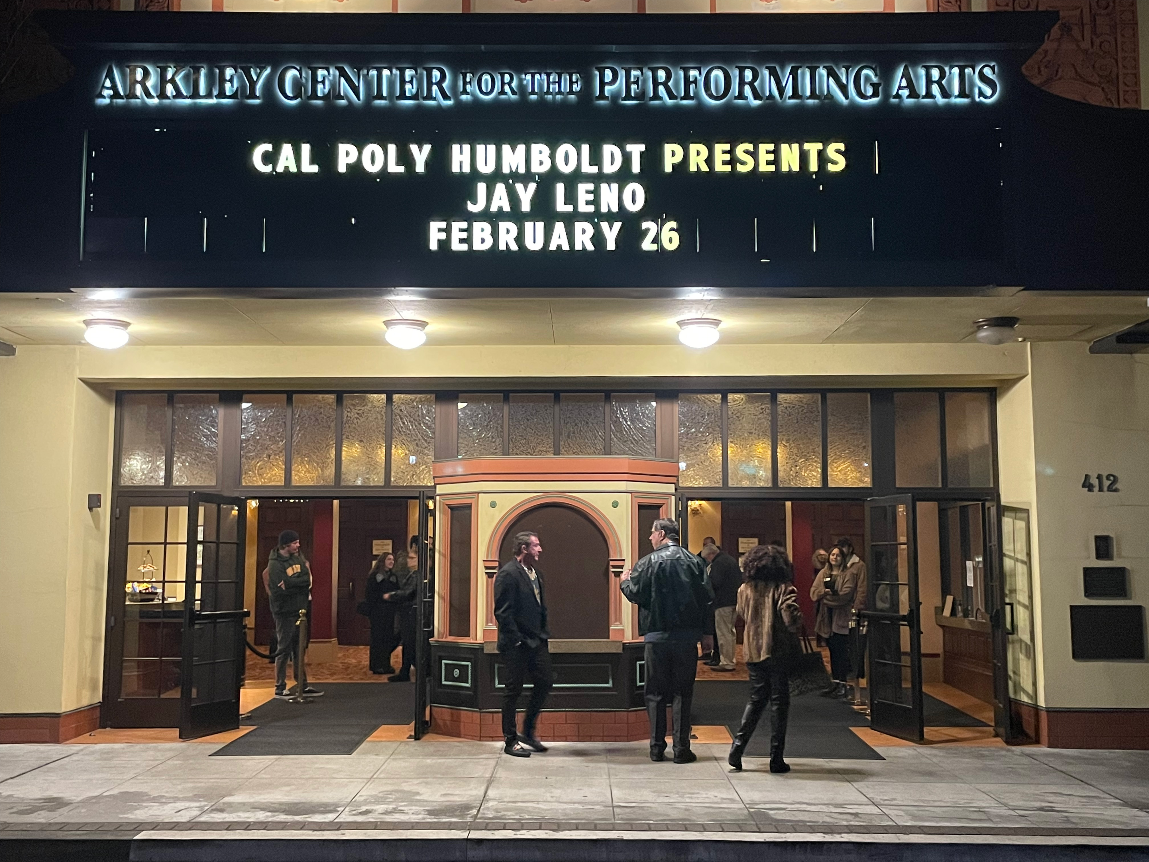 Humboldt hosts late-night legend Jay Leno