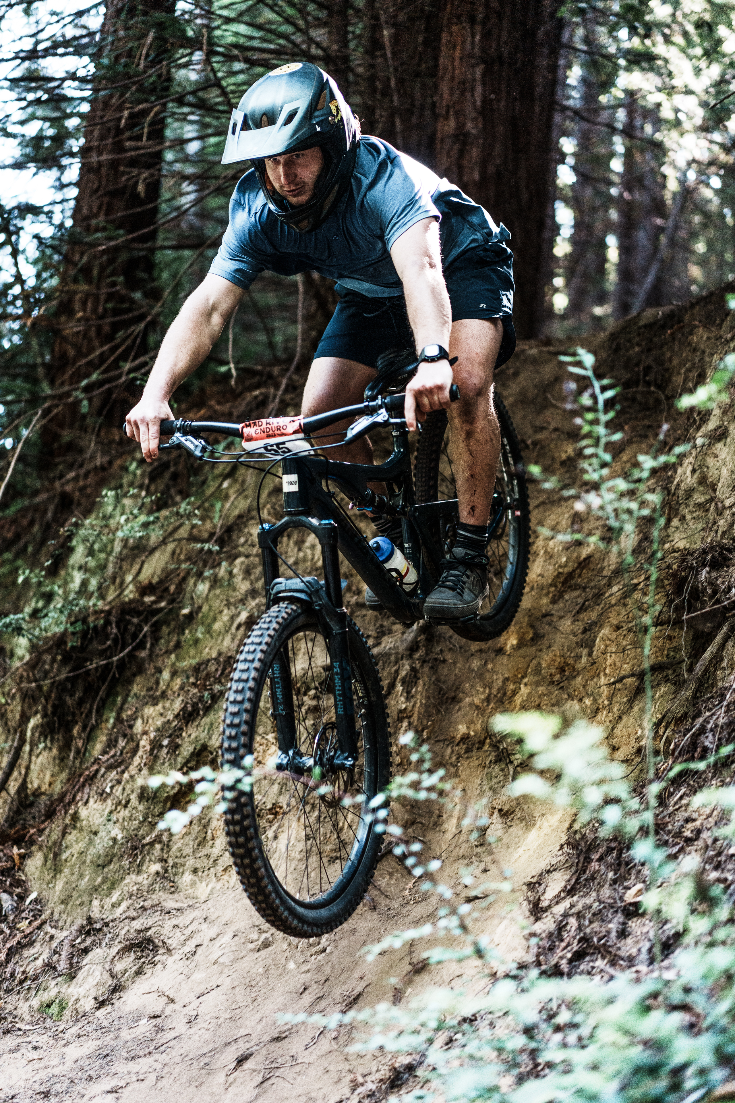 Student shredders at Mad River Enduro