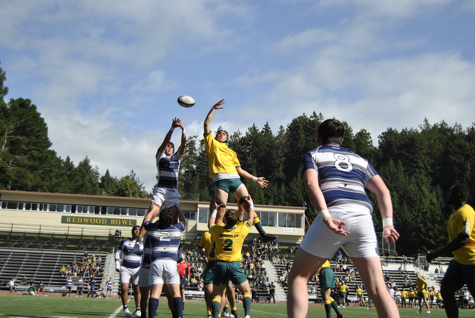 Men’s Rugby dominates Redwood Bowl during 50th anniversary game