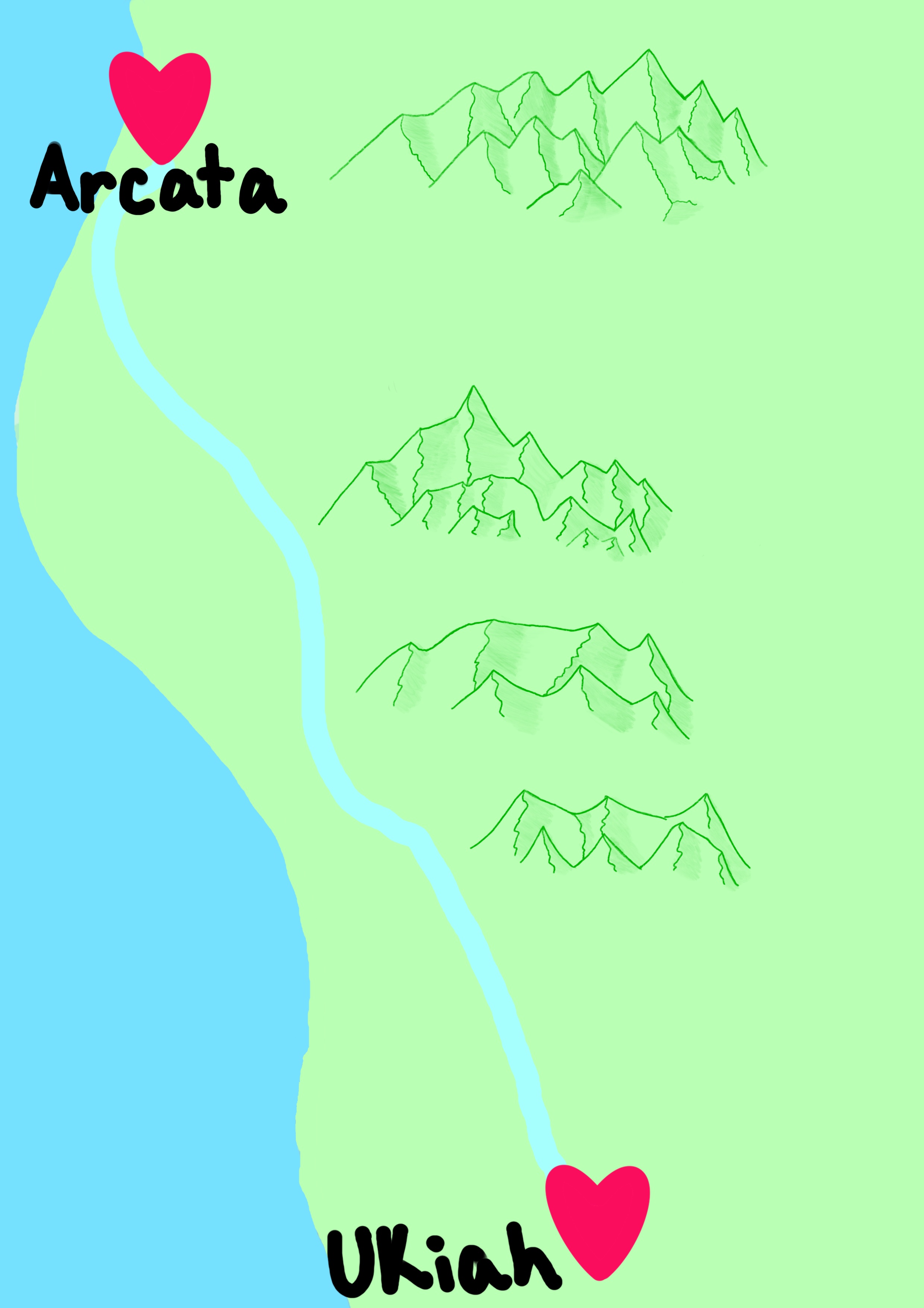 Distance makes the heart grow fonder