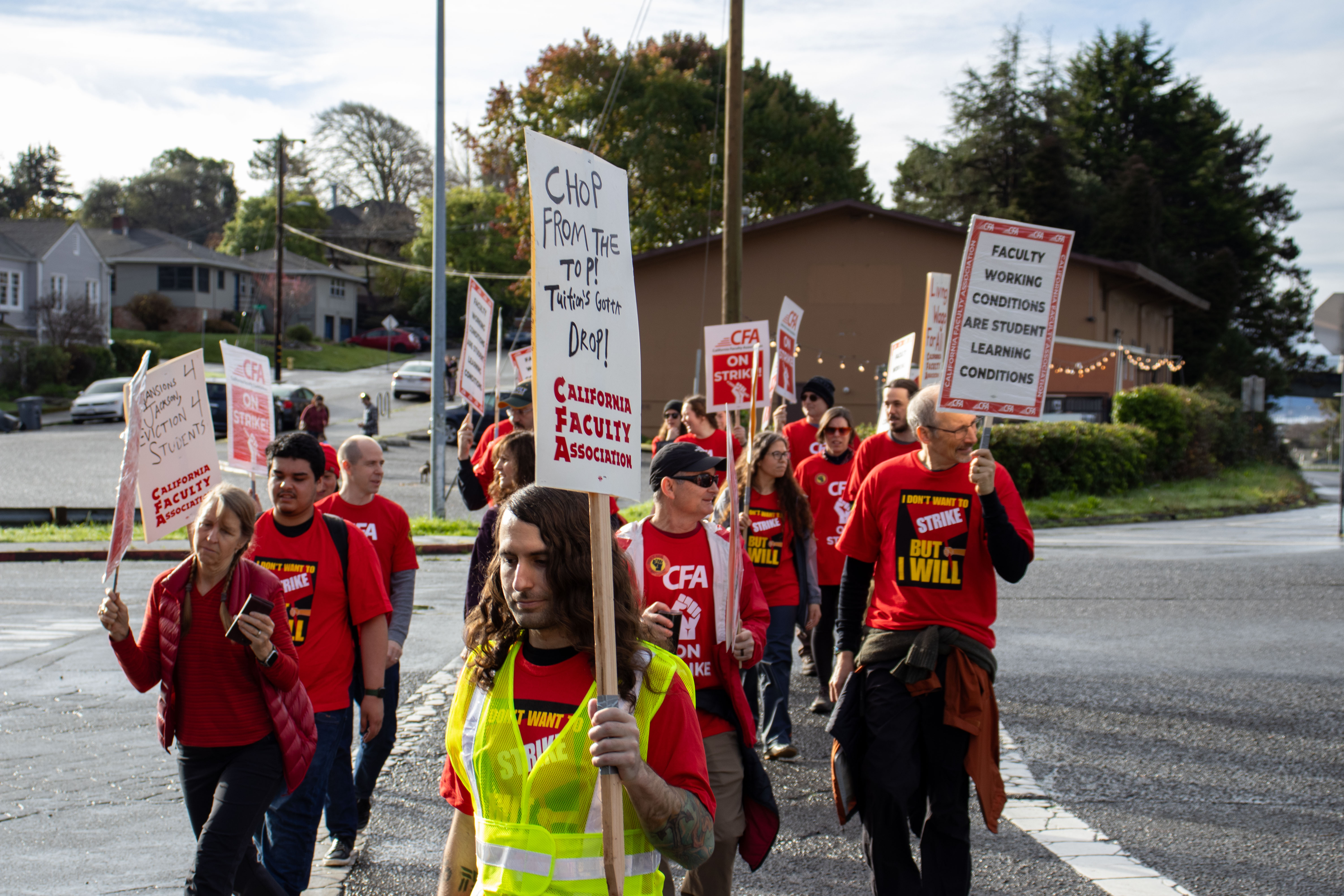 Who are the faces behind the picket lines?