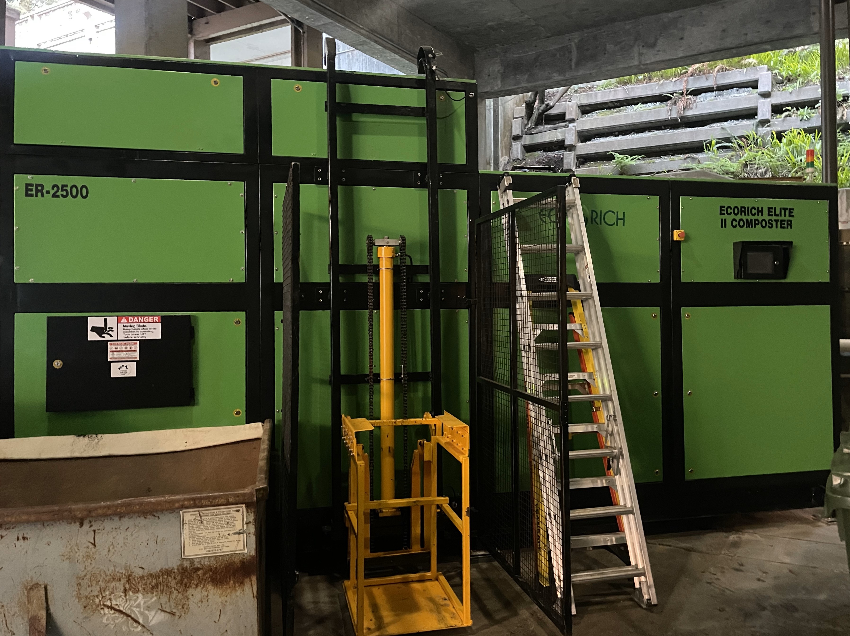 Compost contamination crisis on campus