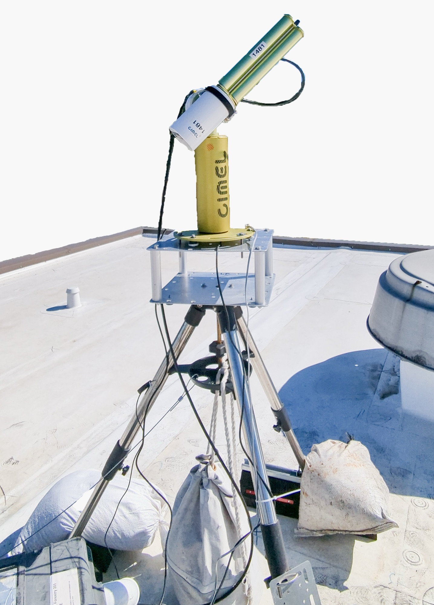 Aeronet technology on Cal Poly Humboldt’s Library