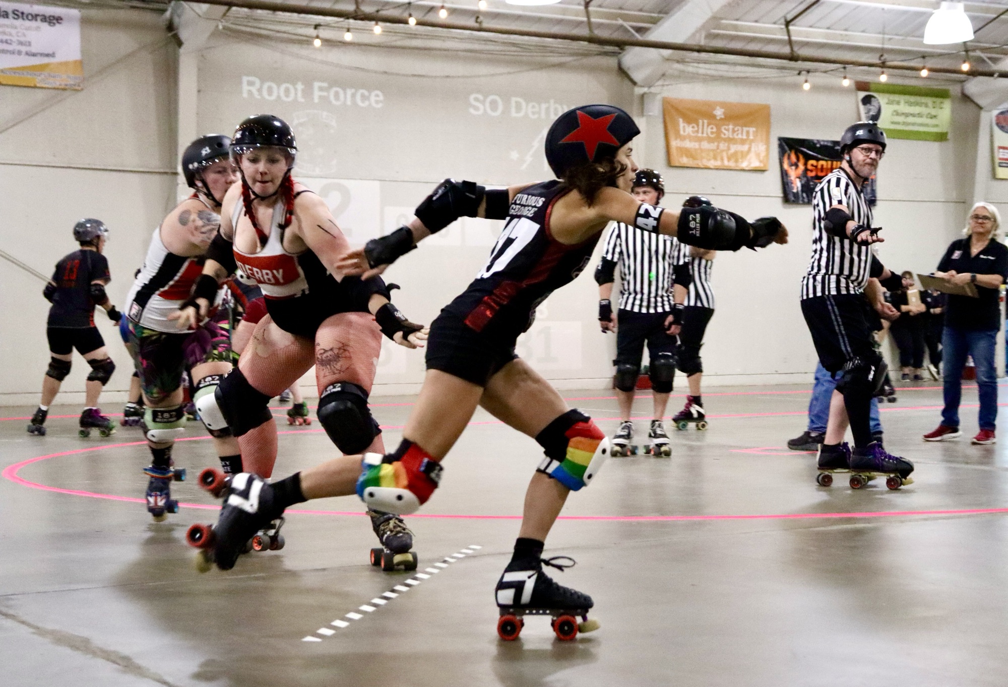 Creating community through full contact