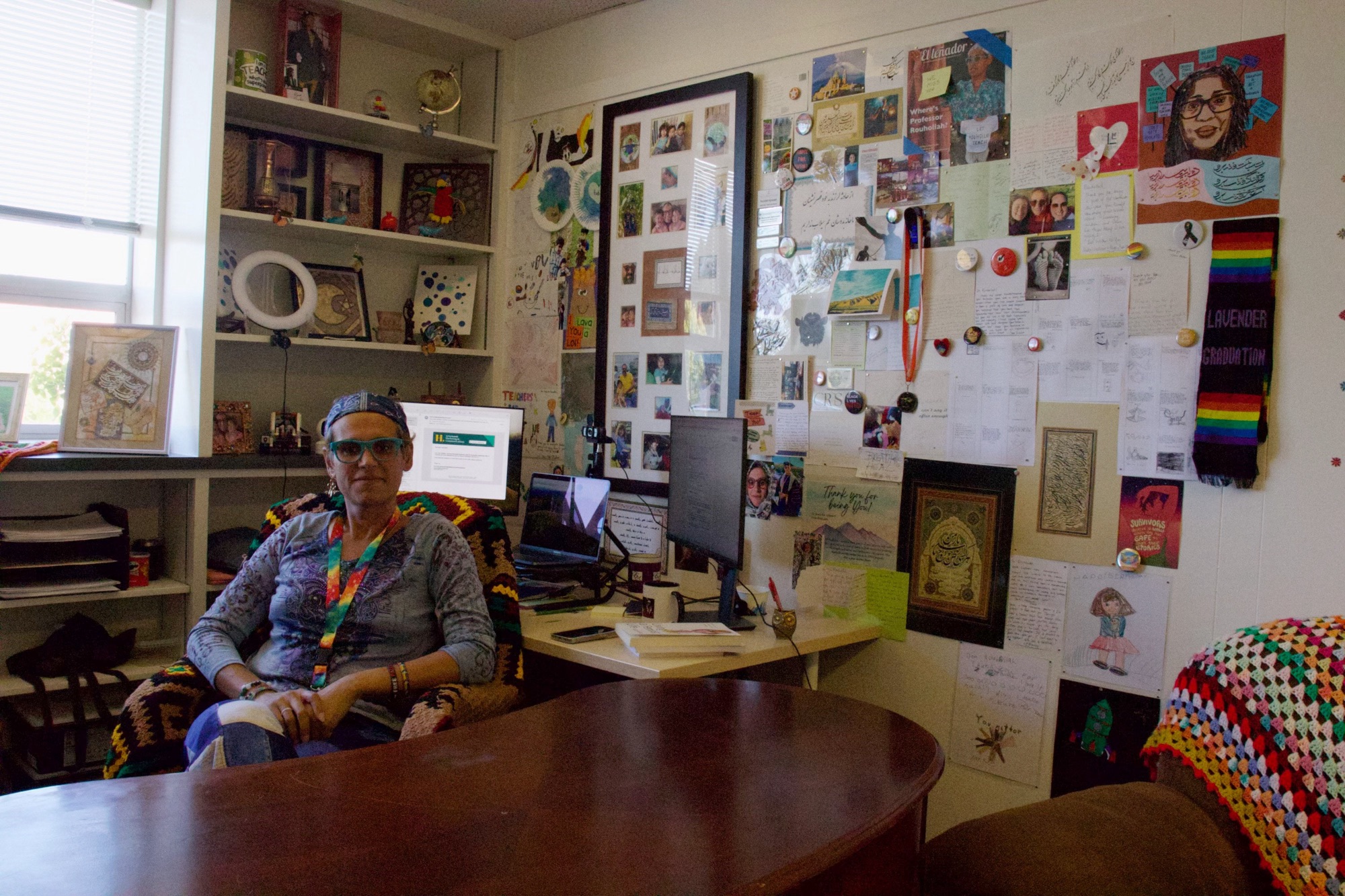 Professor Rouhollah Aghasaleh returns to campus after five month suspension