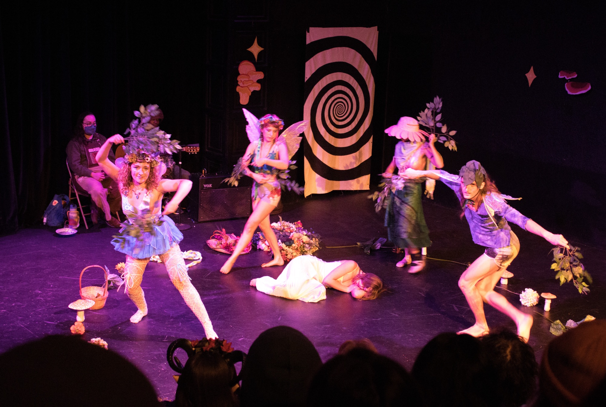 Clowns and fae at the Humboldt Fairy Cirque