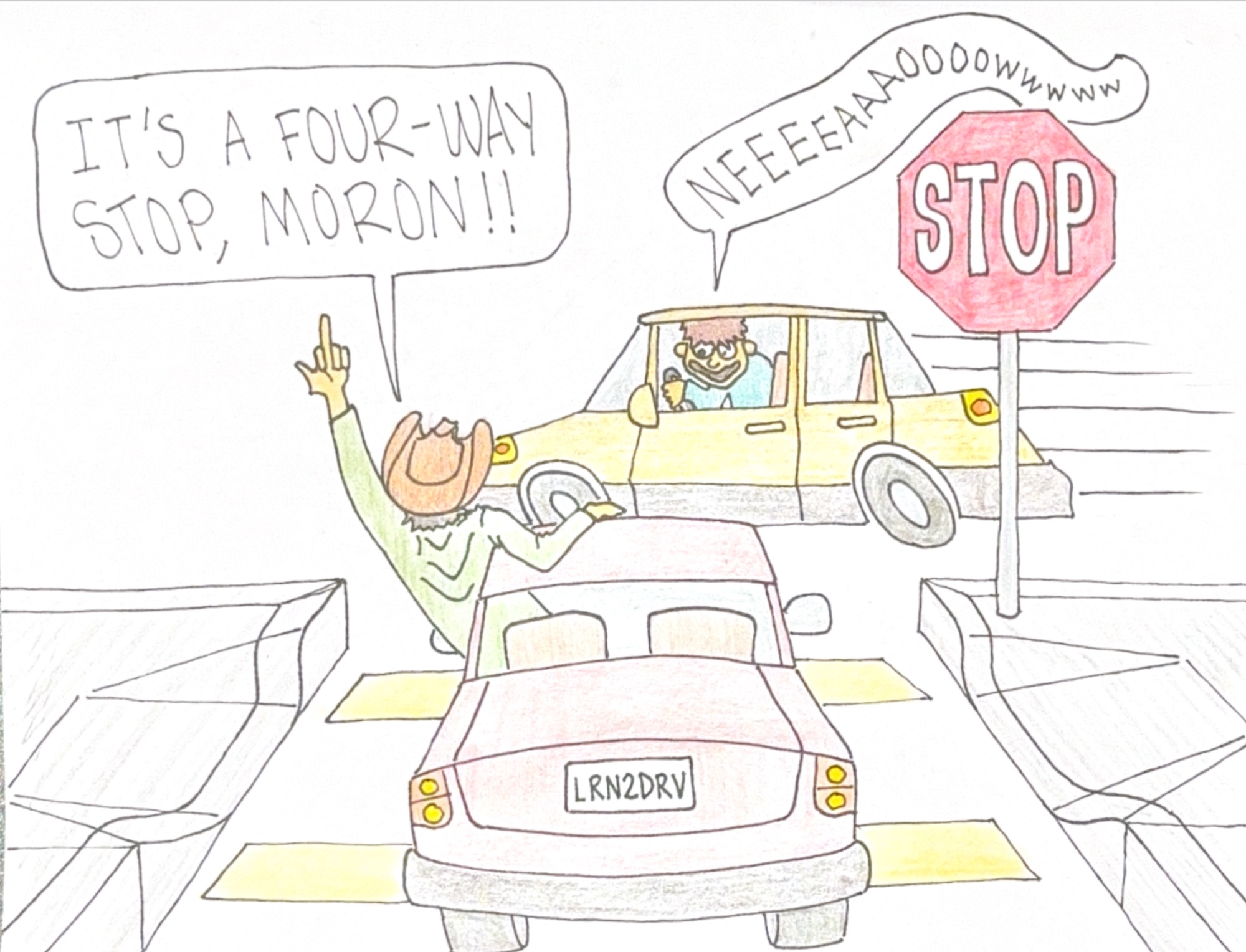 People in Arcata suck at using stop signs