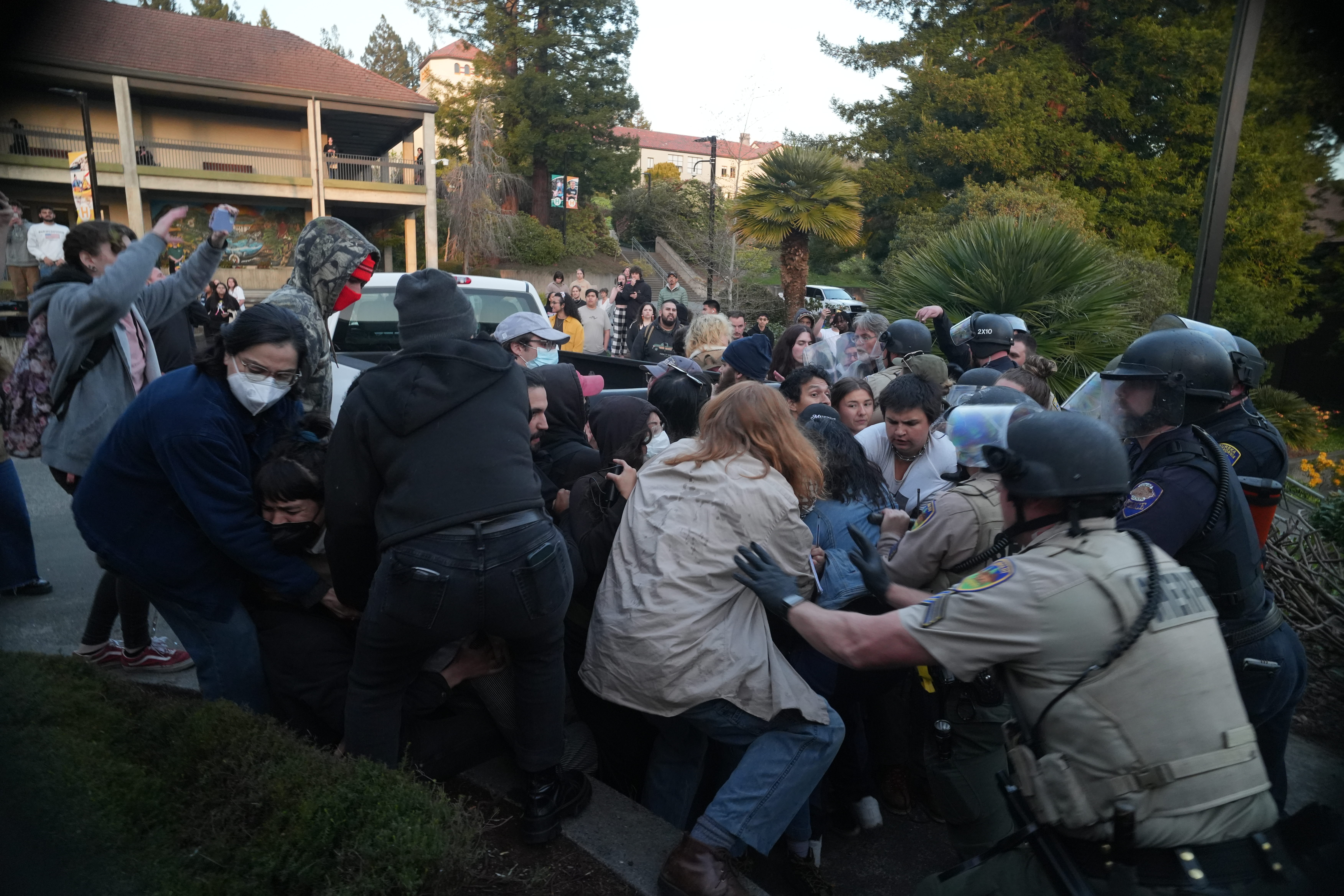 Cal Poly Humboldt’s pro-Palestine occupation and protest, a year later